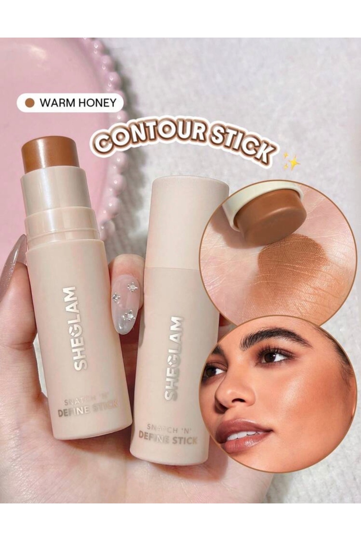 SHEGLAM Snatch 'N' Define Stick Kontür & Bronzer - Warm Honey