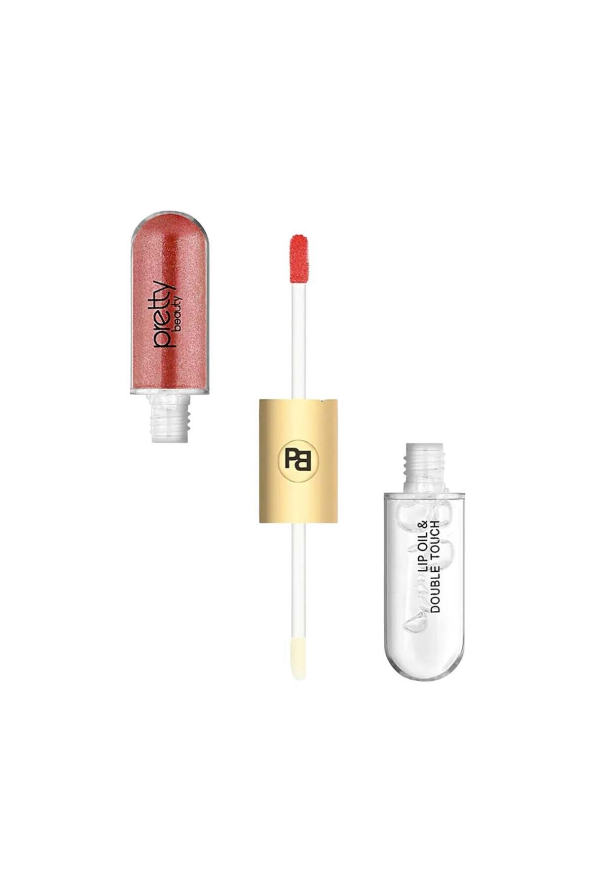 Pretty Beauty Lip Oil & Double Touch 04 PB-408C