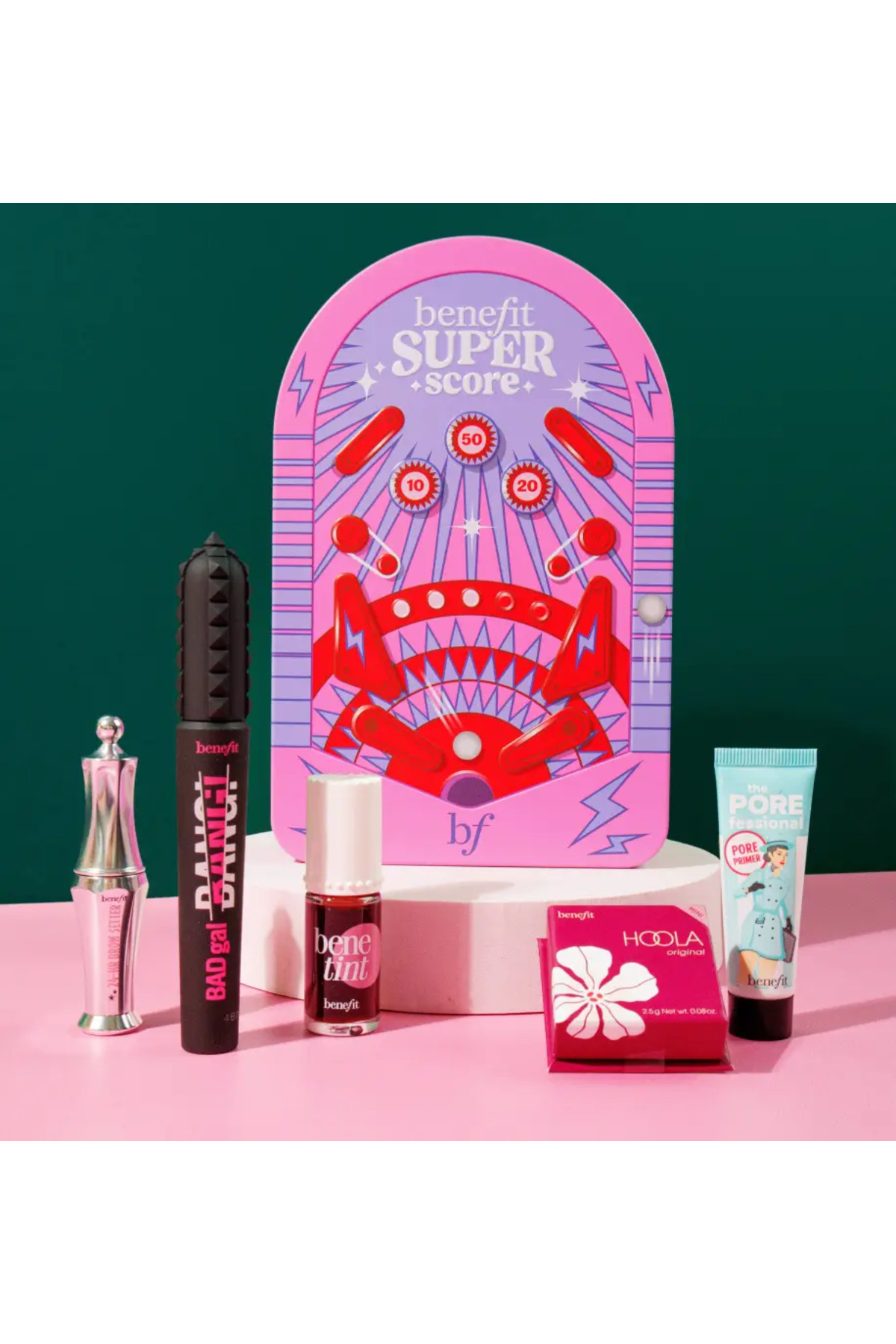 Bana Bunu Bul Benefit Super Score Makyaj Seti- Tam boy Bad Gal Maskara Mini Hoola Bronzer