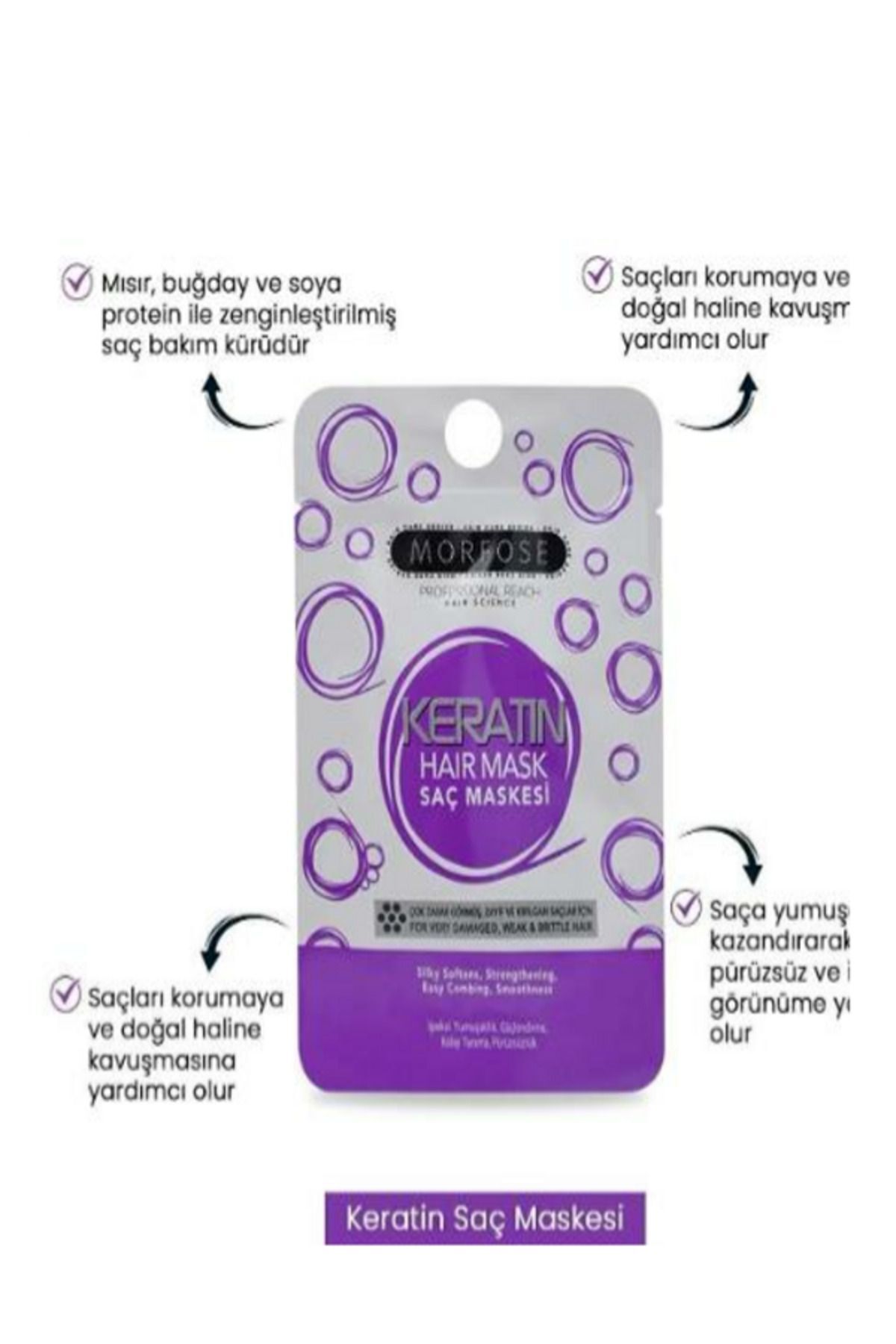 Morfose SAÇ MASKESİ 25ML KERATİN