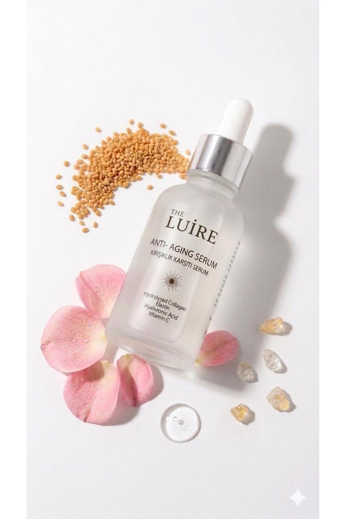 THE LUİRE Anti-Aging Serum-Kırışıklık Karşıtı&Yaşlanma Karşıtı(Kollajen,Elastin, Hyaluronik Asit&C Vitamini)