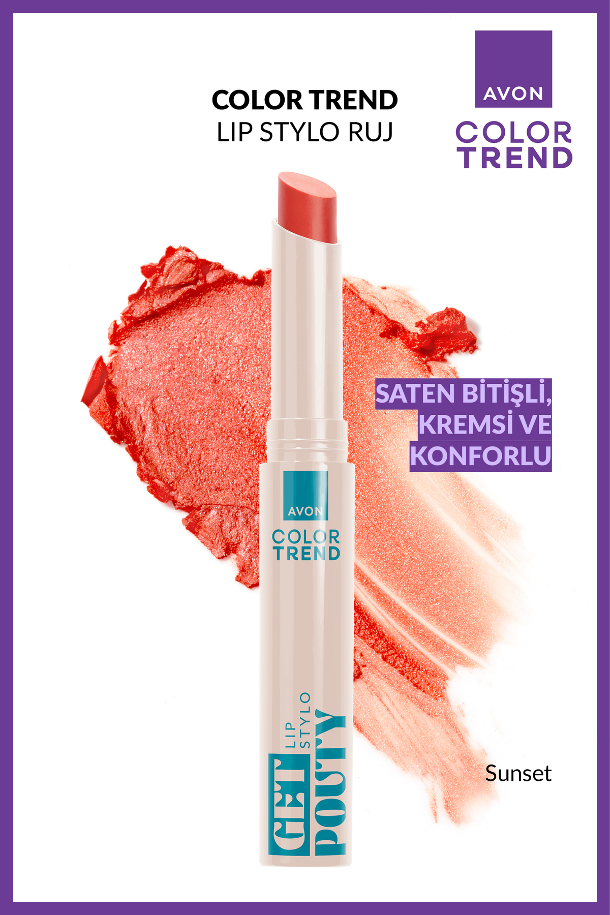 AVON Ultra Beauty Ruj Stylo Sunset