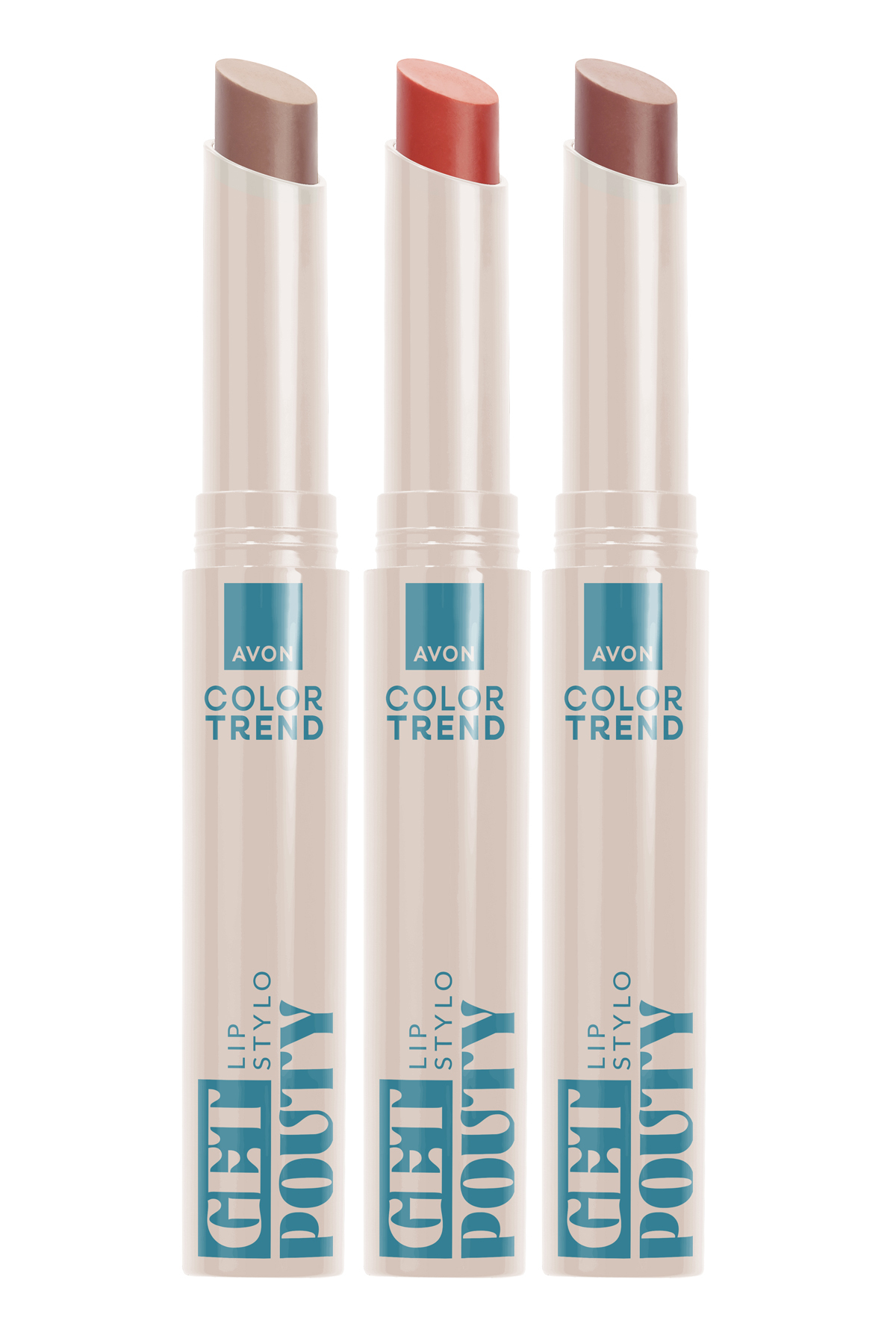 AVON Ultra Beauty Stylo Cappucino, Sunset Ve Totally Twing Ruj Paketi
