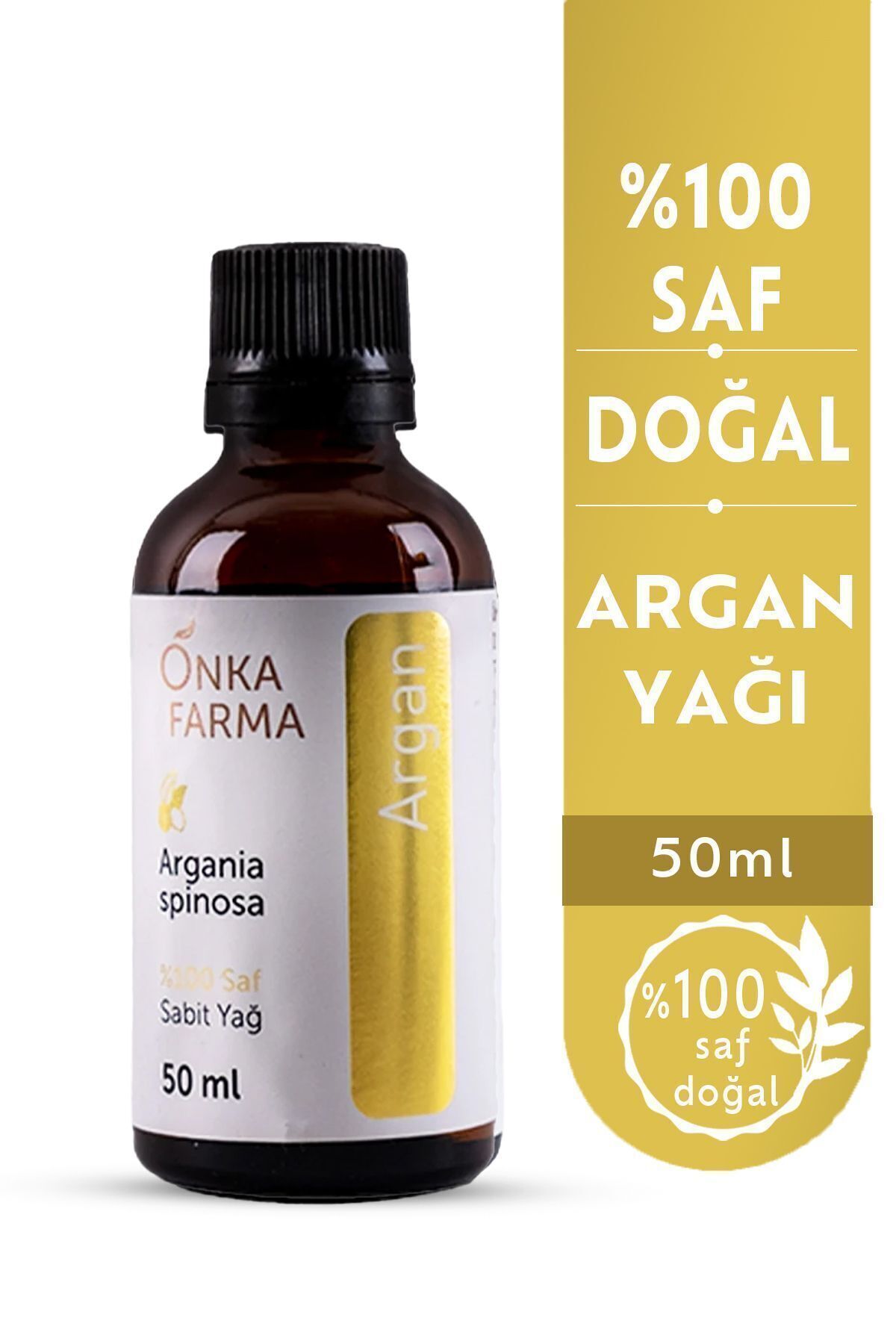OnkaFarma Onka Farma %100 Saf Argan Yağı - 50 ml