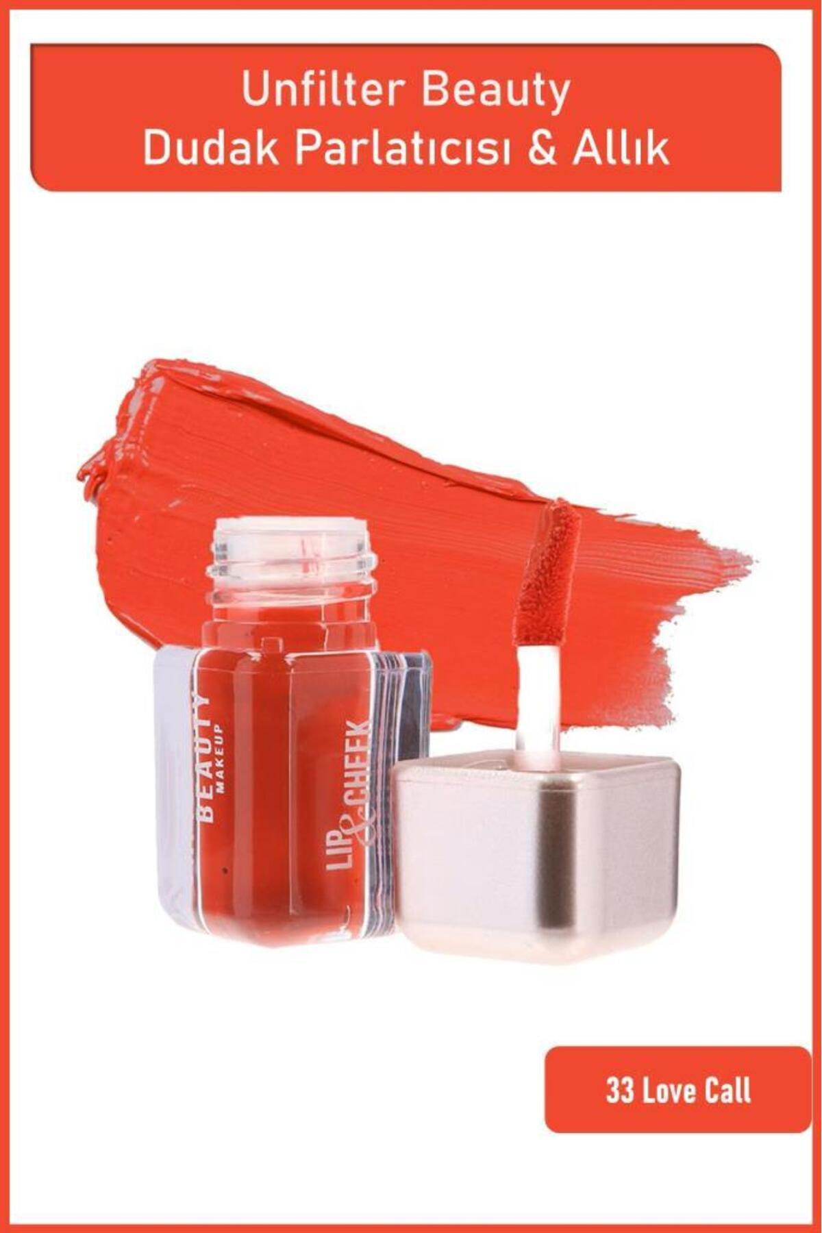 Unfilter Beauty Kremsi Formda Dudak ve Yanak Renklendirici- Lip&Cheek 33 Love Call