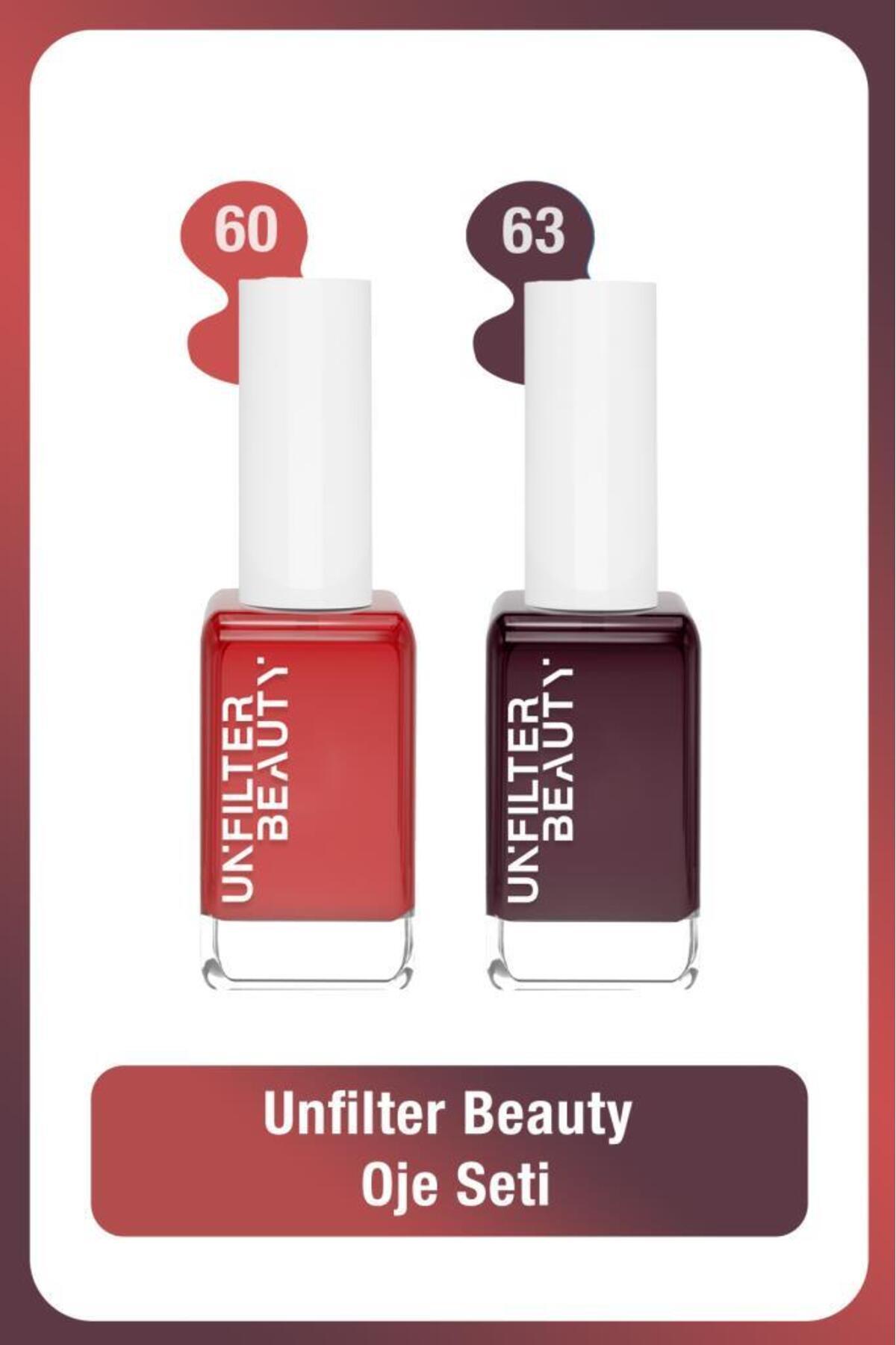 Unfilter Beauty No: 60 + No:63 Oje Seti