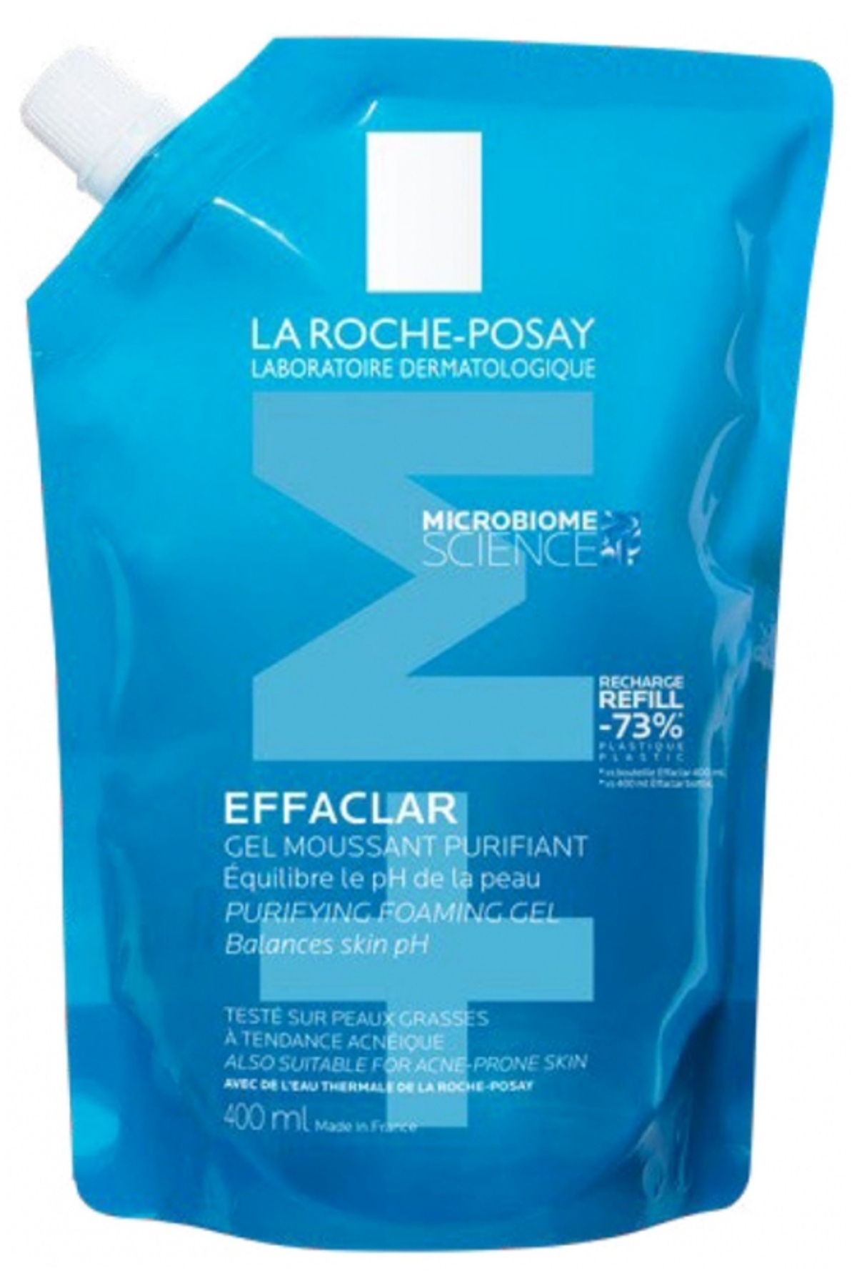 La Roche Posay Effaclar Yağlı Ciltler İçin Temizleme Jeli 400 Ml - Refill
