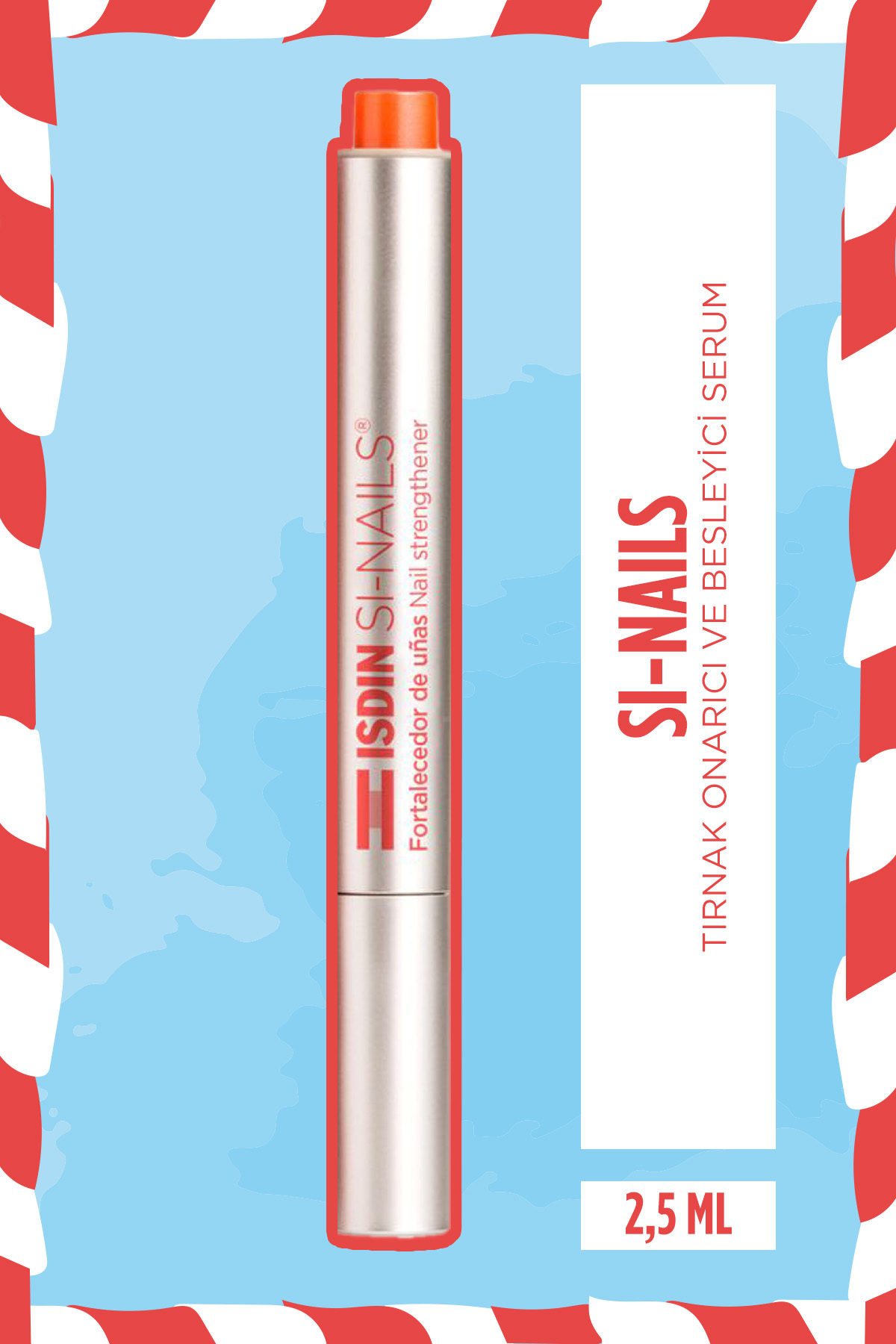 ISDIN Si-nails Serum 2.5 ml Tırnak Onarıcı Ve Besleyici Serum