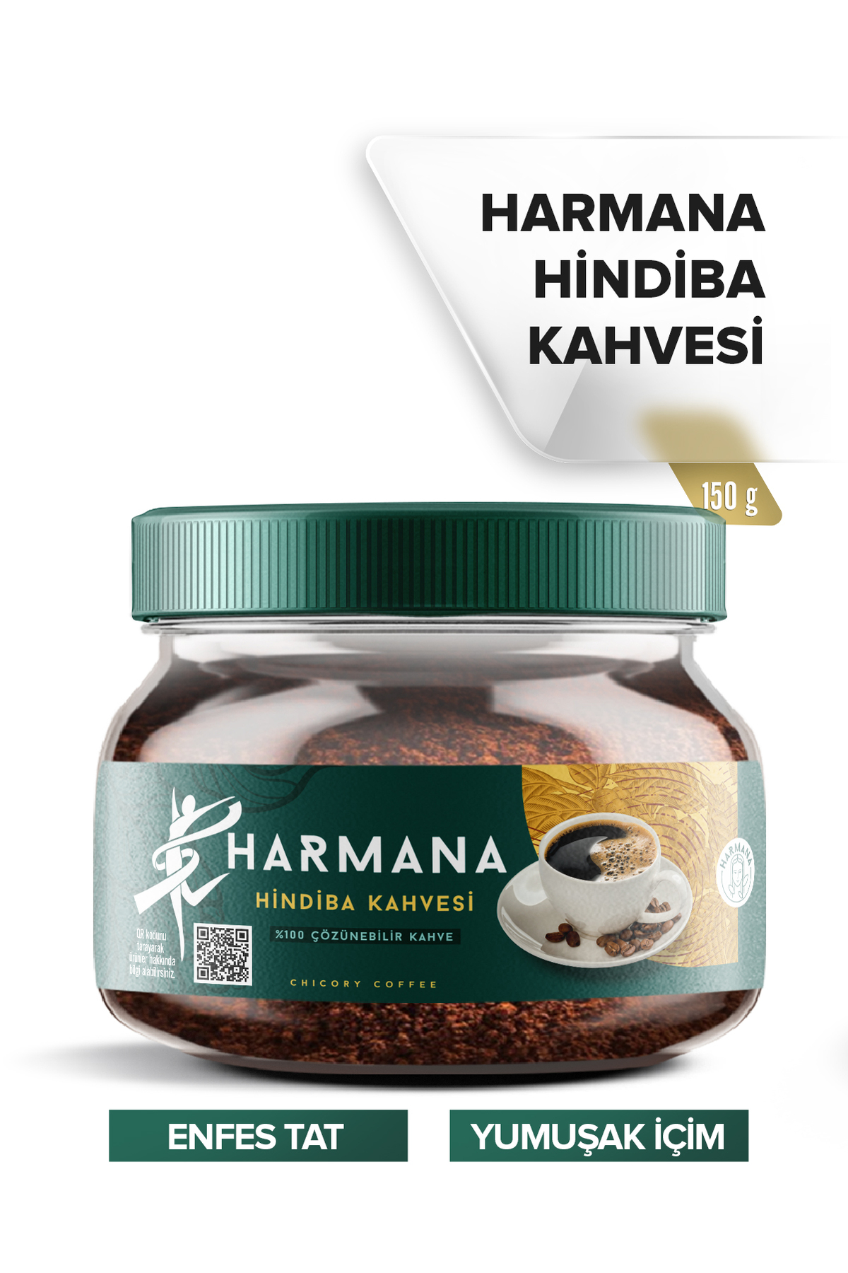 HARMANA Hindiba Kahvesi 1 Aylık - (60 Kullanım) Net 150gr Trendyol Plus'a Özel