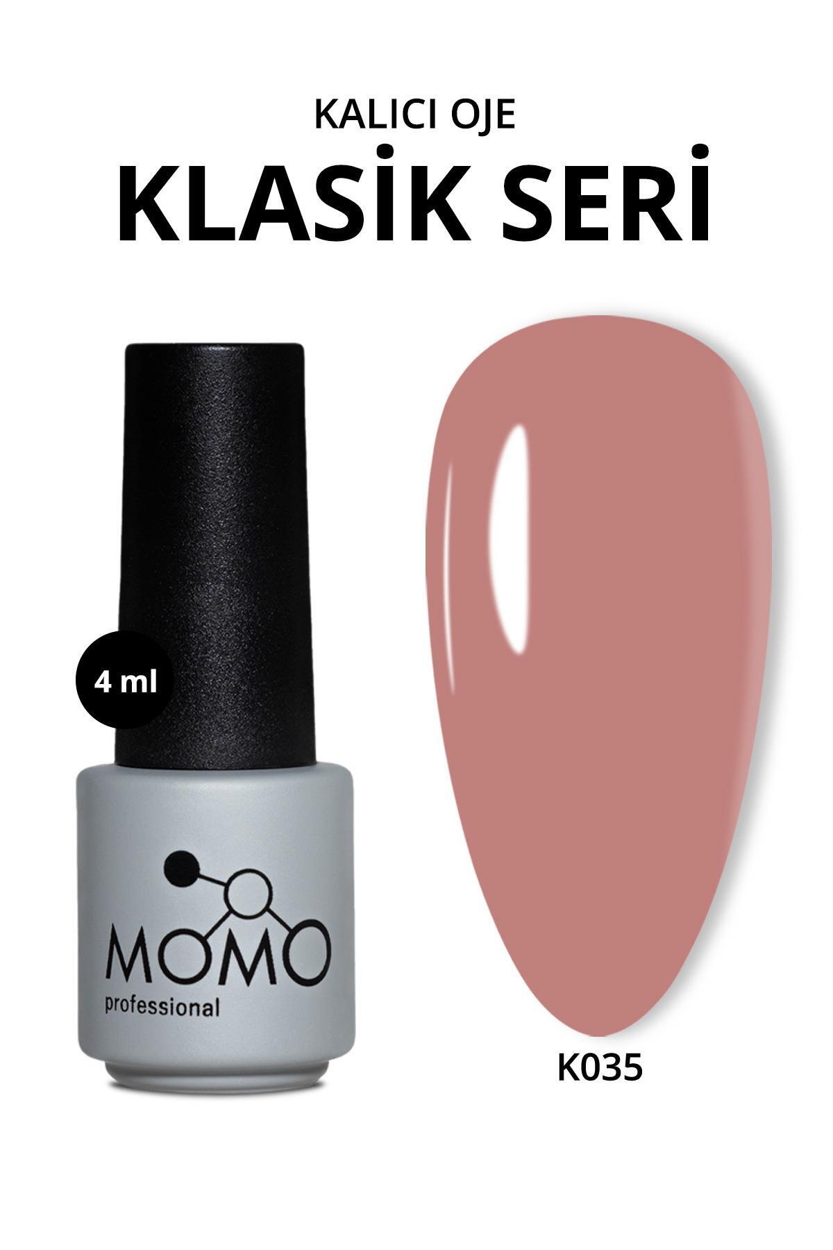 MOMO professional Kalıcı Oje K035, Gül Kurusu, 4 ml
