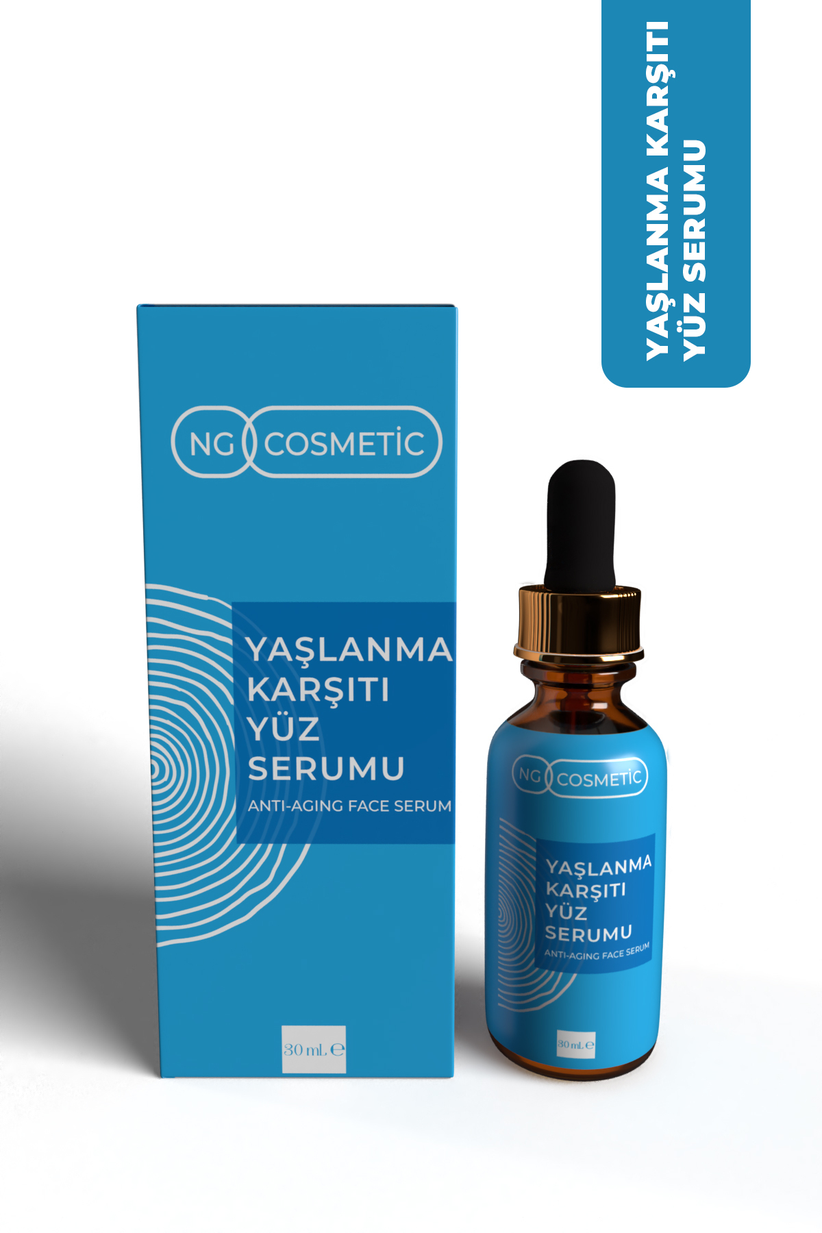 NG Kozmetik Yaşlanma Karşıtı Yüz Serumu 30 ML
