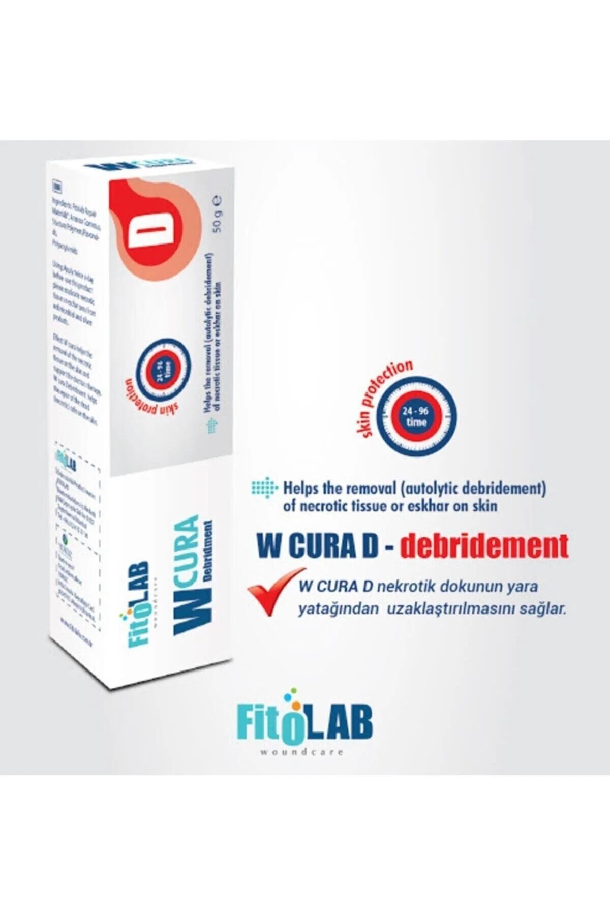 WCURA D + plus Yara Bakım Kremi 50 ml