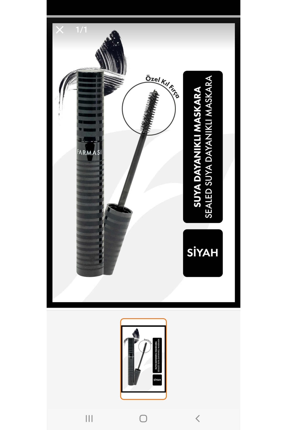 SB Ticaret Sealed Suya Dayanıklı Maskara 9 ml