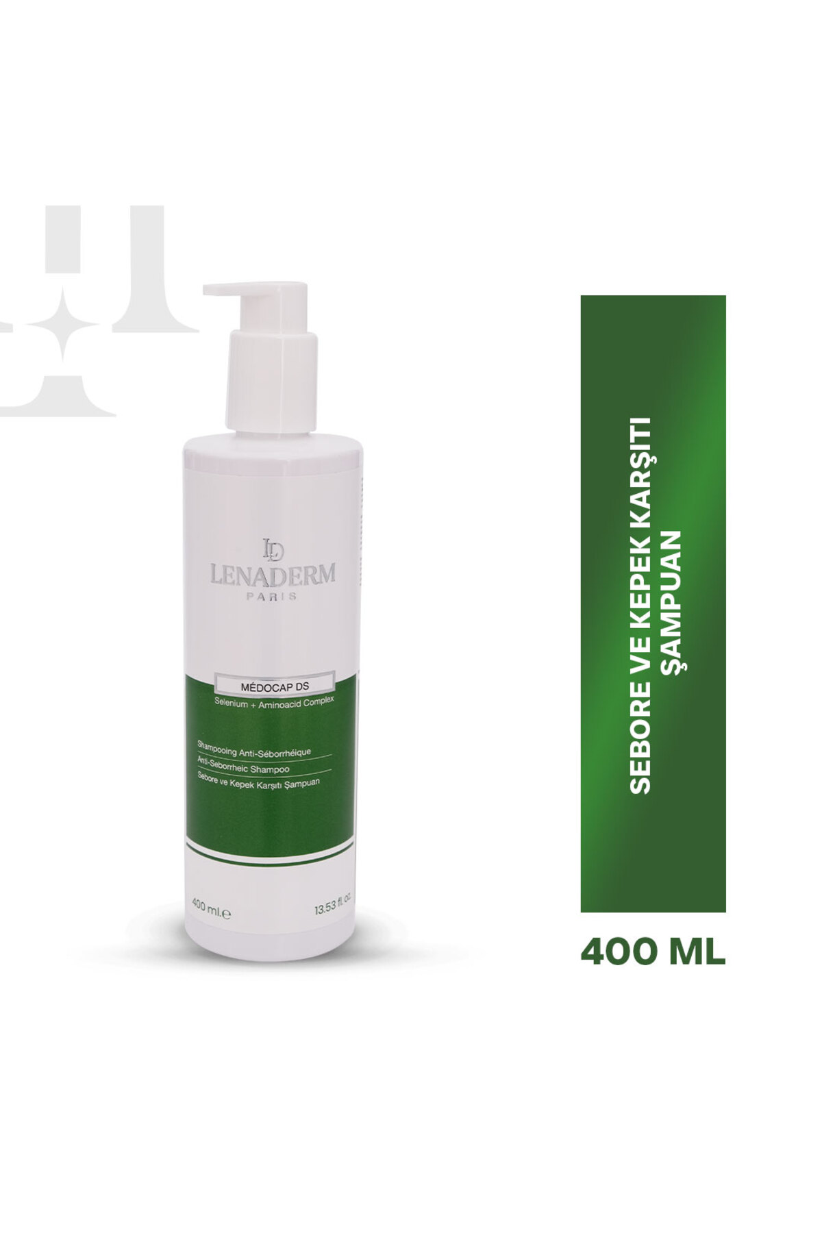 Lenaderm Médocap DS Sebore ve Kepek Karşıtı Şampuan 400 ml