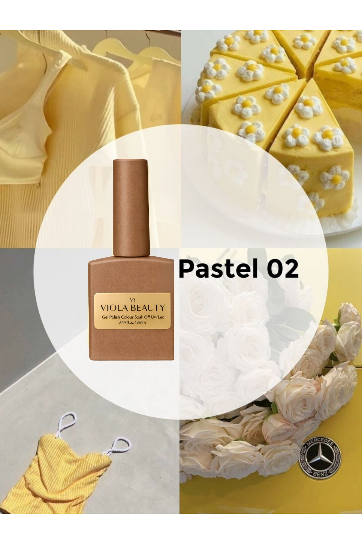 VB VIOLA BEAUTY PASTEL KALICI OJE SERİSİ -13 ML (Protez Tırnak Kalıcı Oje ) TPO FREE