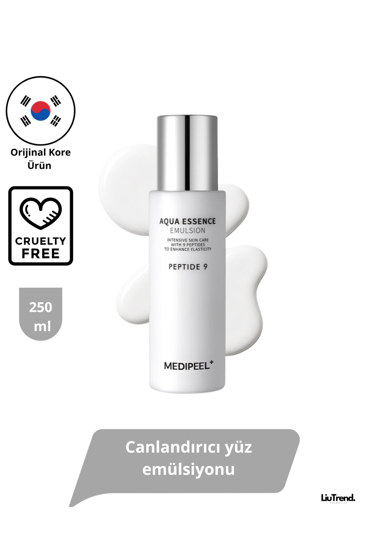 Medipeel Peptide 9 Aqua Essence Emulsion 250 ml Canlandırıcı Yüz Emülsiyonu M0065