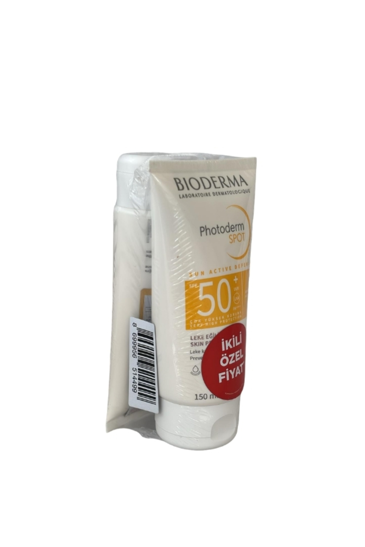 Bioderma Photoderm SPOT SPF50+ Leke Karşıtı Yüz ve Vücut Güneş Kremi 150 ml 2 Adet (Kutusuzdur)