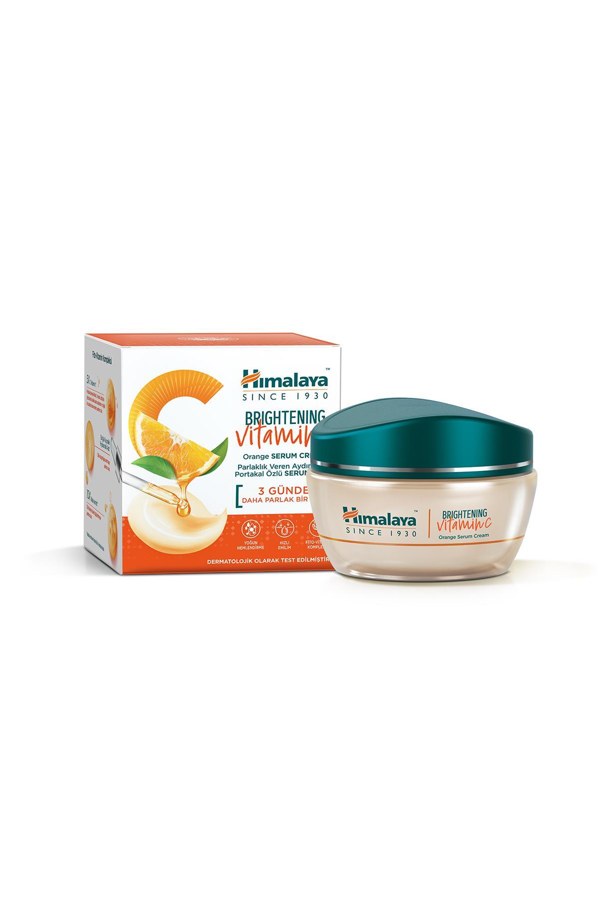 Himalaya Since 1930 Vitamin C Parlaklık Veren Ton Eşitleyici Portakal Özlü Serum İçerikli Nemlendirici 50 ml, C Vitamini