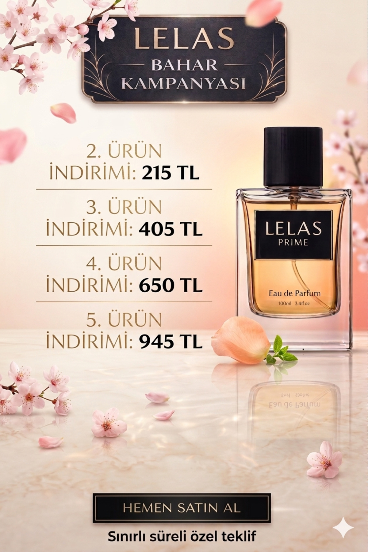 Lelas Prime 420 Charmy Girl Kadın Parfüm EDP 55 ML – Çiçeksi Gurme Kalıcı Koku