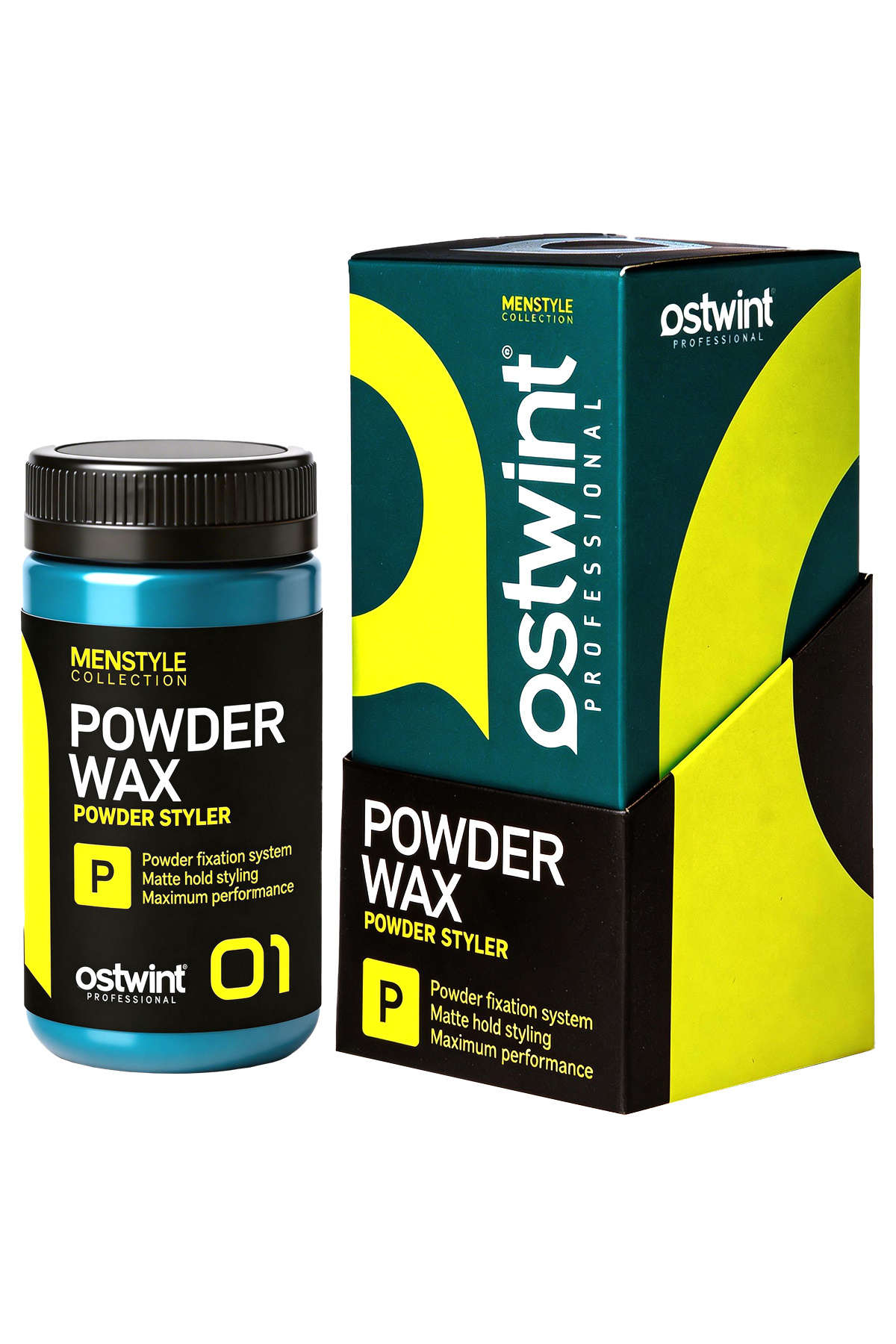 Ostwint Saç Şekillendirici Toz (PUDRA) Wax Sert Yeşil 20 gr