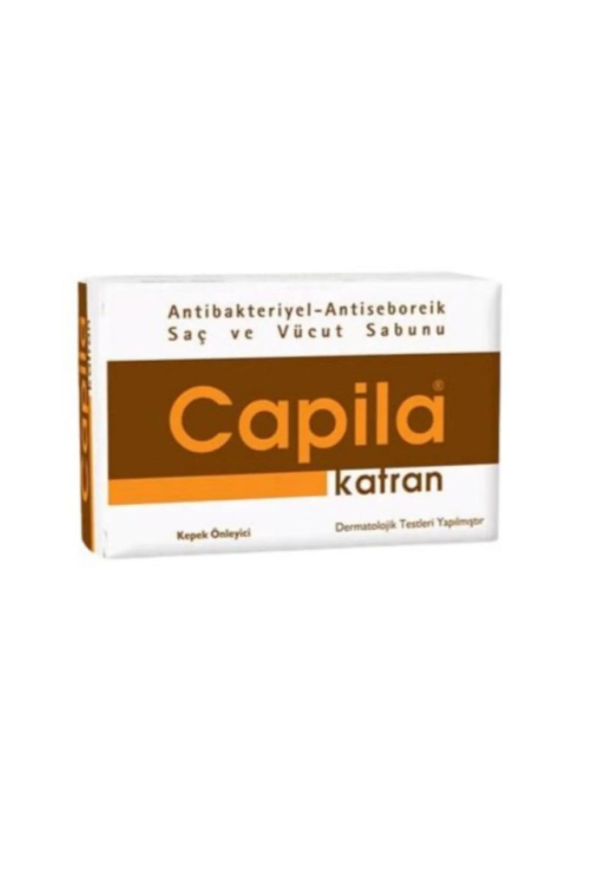 Capila Saç ve Vücut İçin Kepeğe Karşı Katran Sabun 90 Gr