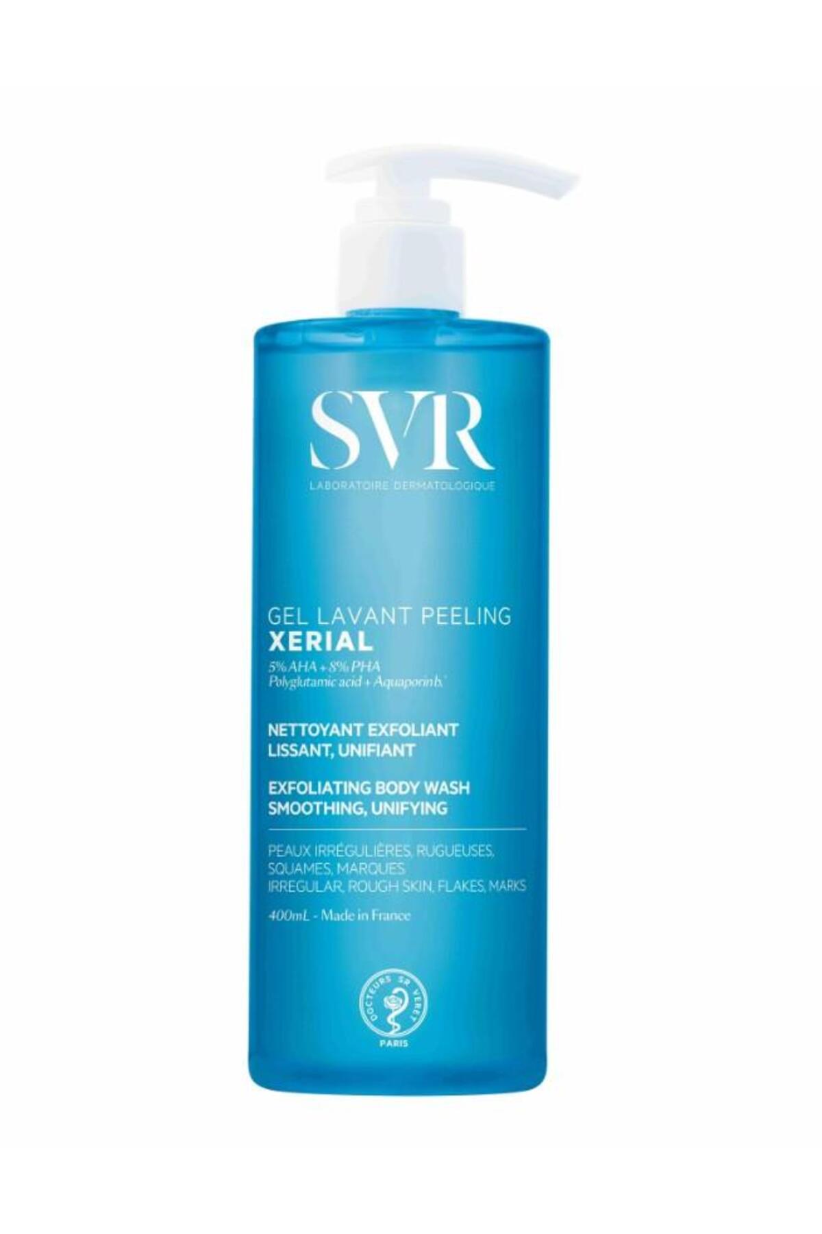 SVR Xerial Gel Lavant Peeling 400ml