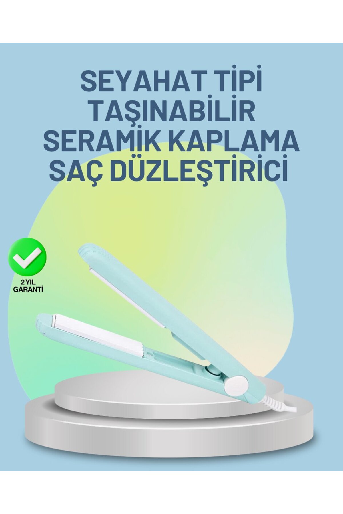E BULURUM 30 Saniyede Isınan PTC Teknolojili Saç Şekillendirici – Sabit Isı Kontrollü Hızlı