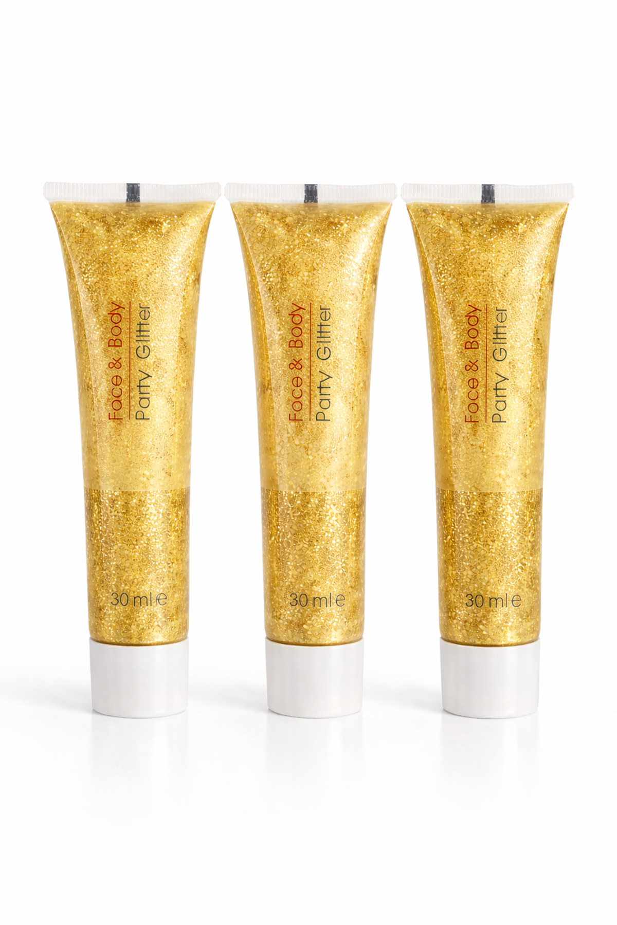 Lesvip's Jel Formlu Face And Body Glitter Pırıltılı Sim 3'lü Set