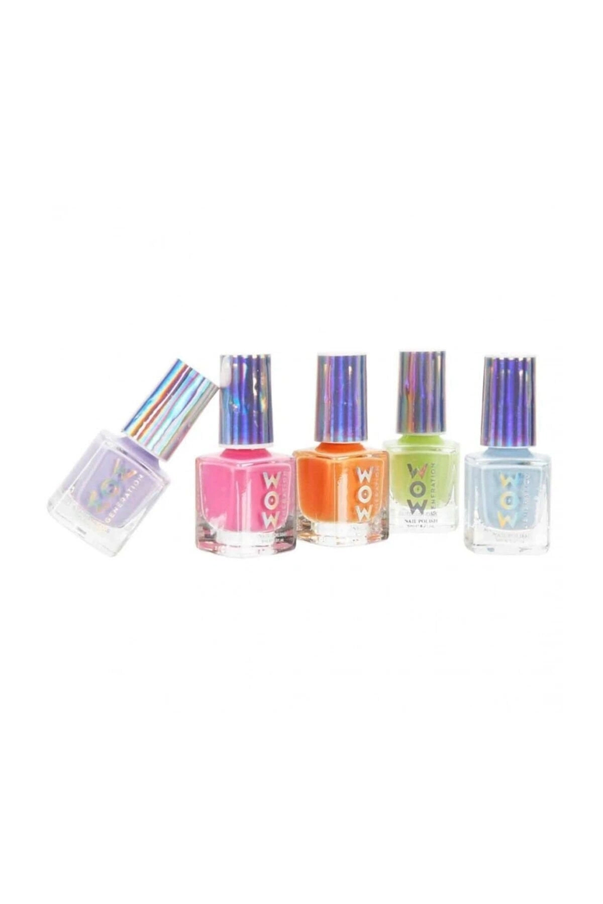 S00088543 - WOW Generation Neon Renkli 5li Oje Seti
