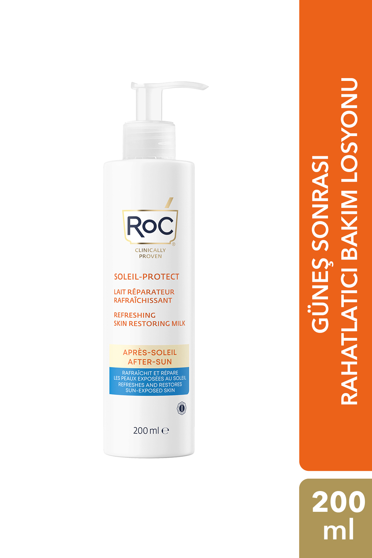 Roc Soleil-Protect Refreshing Skin Restoring Güneş Sonrası Rahatlatıcı Vücut Sütü 200ML