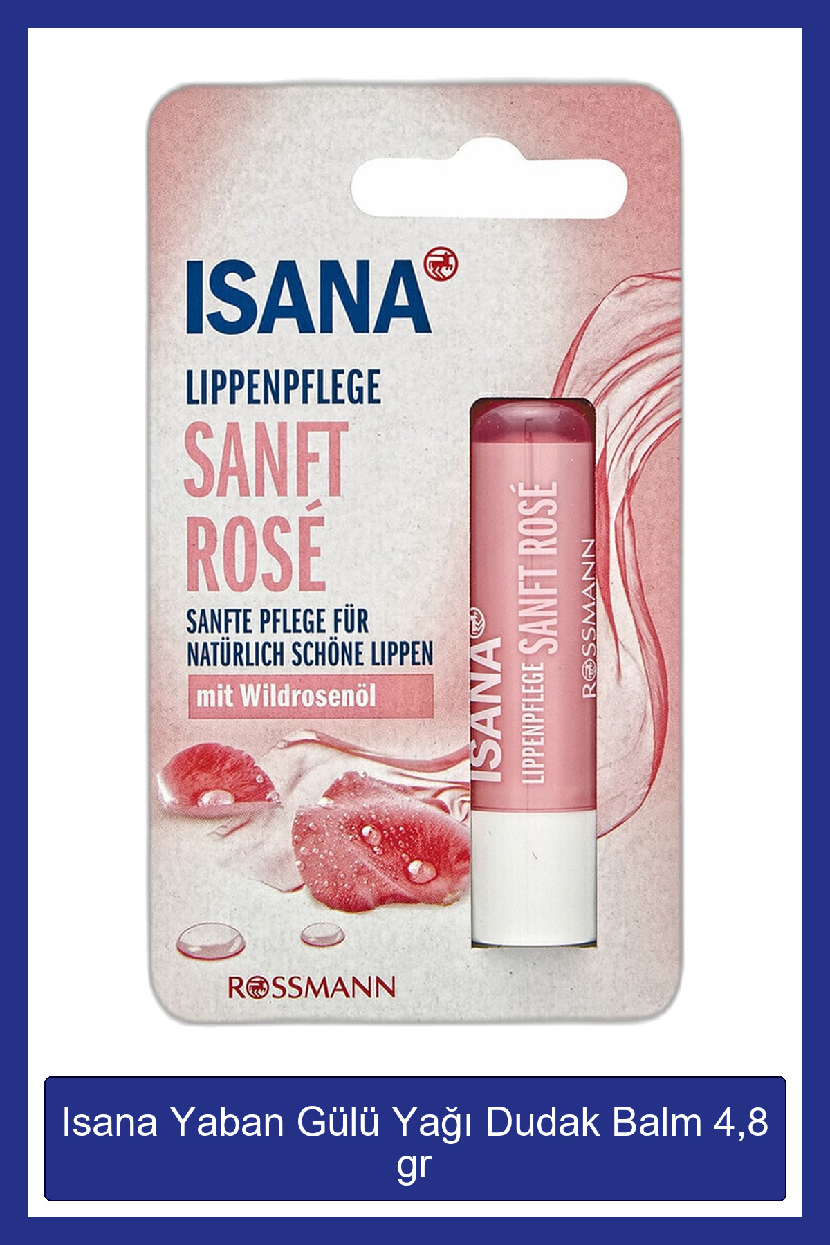 ISANA Yaban Gülü Yağı Dudak Balm 4,8 gr