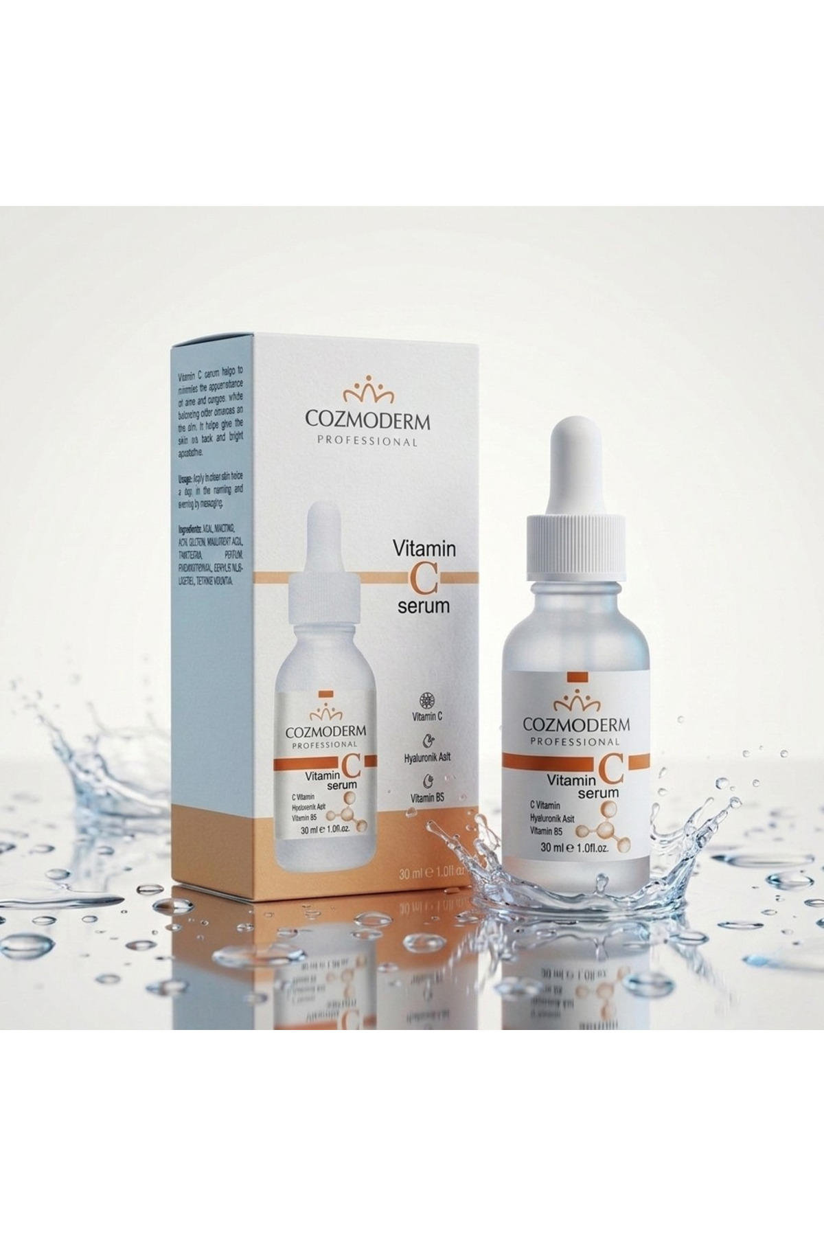 cozmoderm Leke Karşıtı Aydınlatıcı C Vitamini Serum 30 Ml