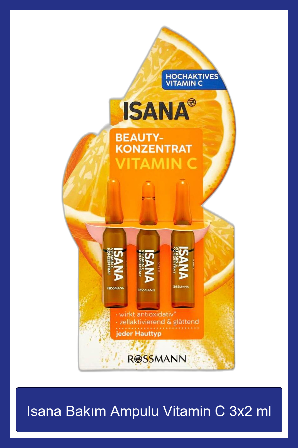 ISANA Bakım Ampulu Vitamin C 3x2 ml