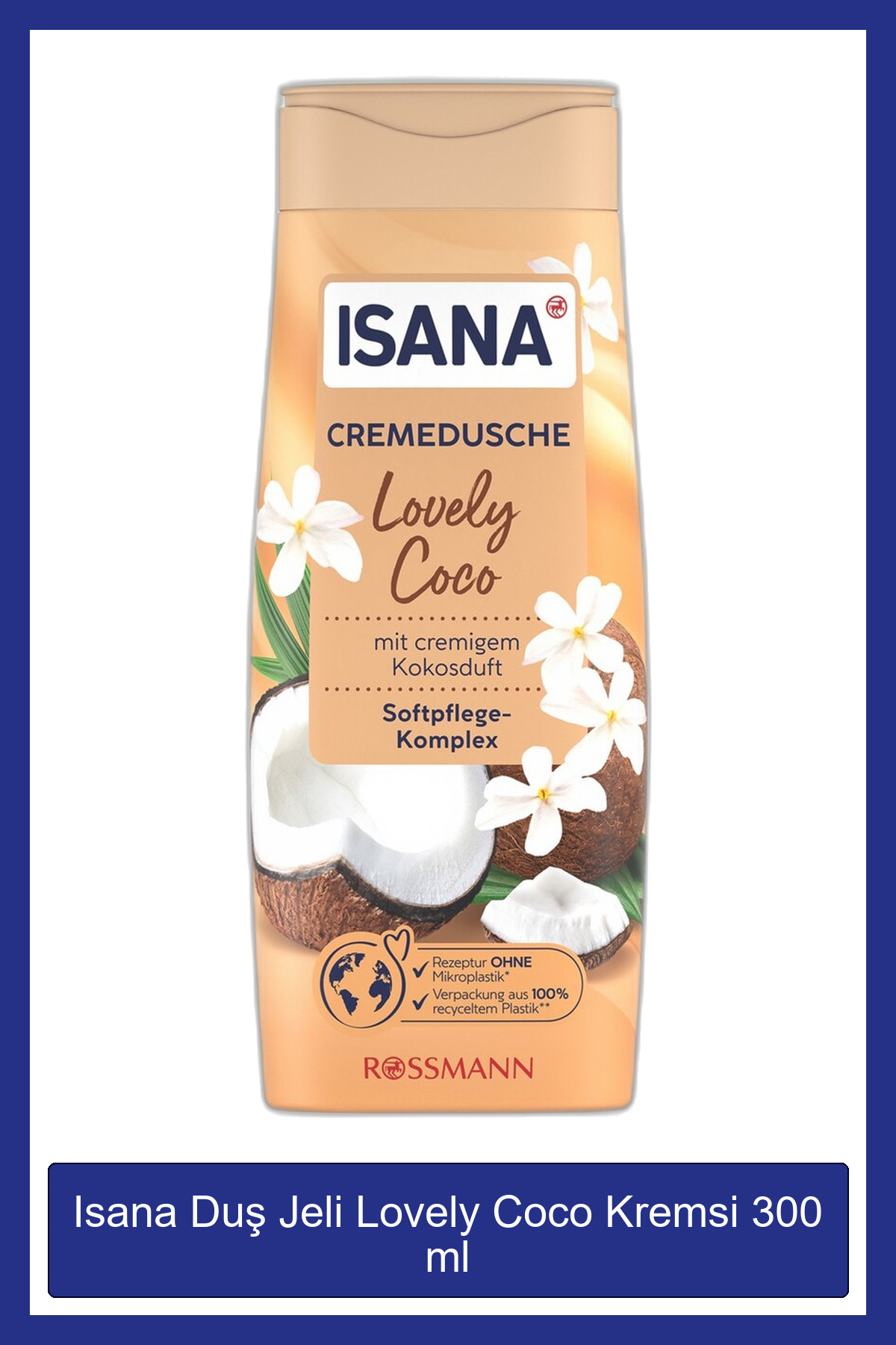 ISANA Duş Jeli Lovely Coco Kremsi 300 ml