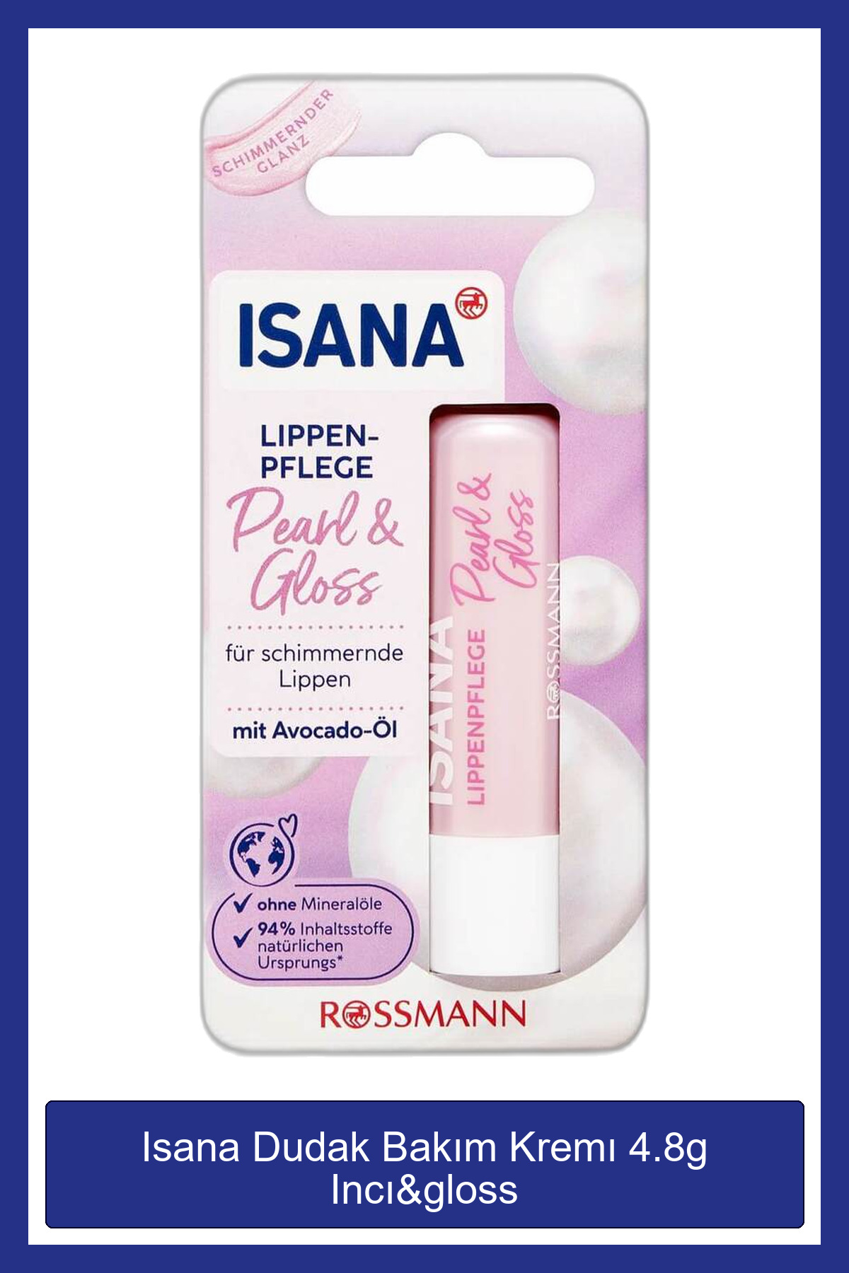 ISANA Dudak Bakım Kremı 4.8g Incı&gloss