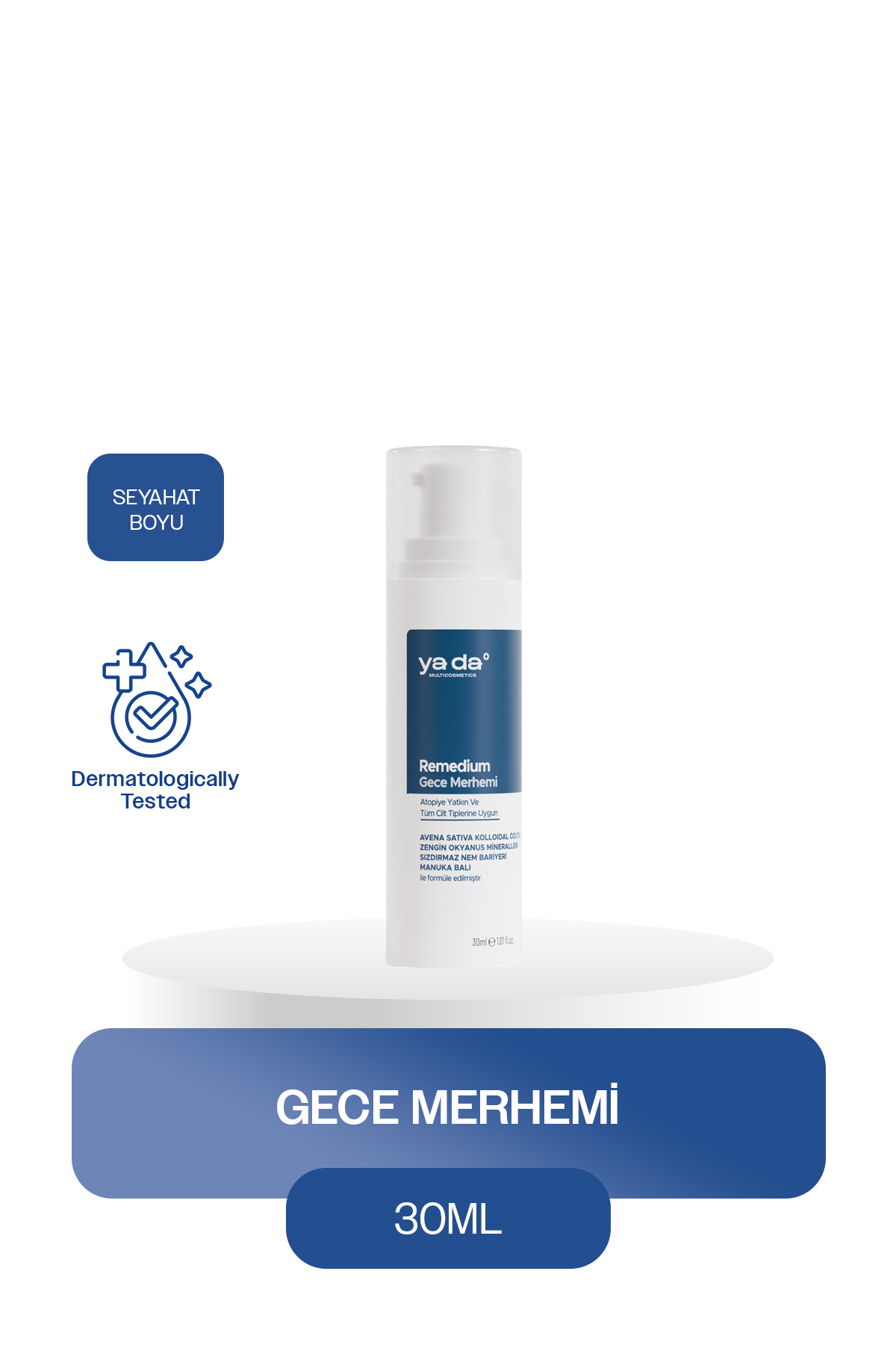 ya da multicosmetics Remedium Nemlendirici ve Cilt Yenileyici Gece Merhemi 30ml