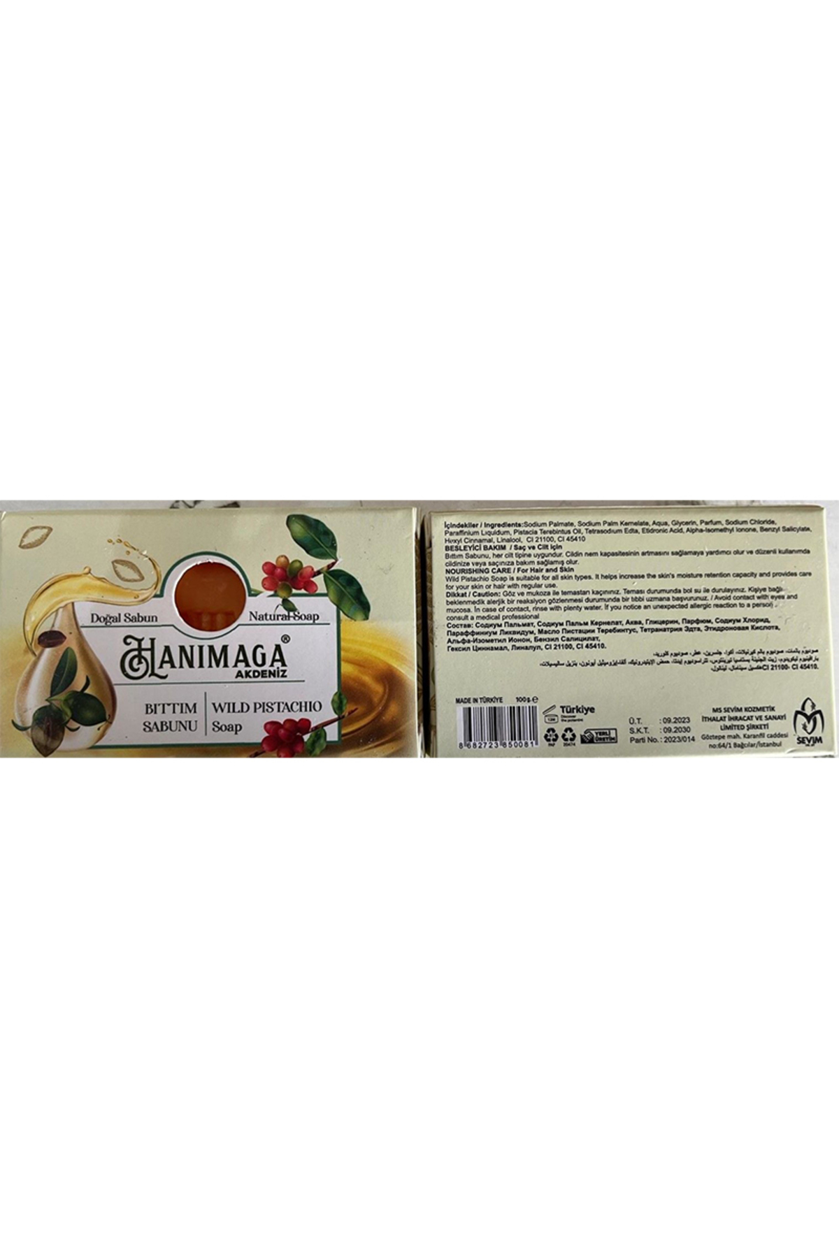 Hanımağa Doğal Bıttım Sabunu 100 gr
