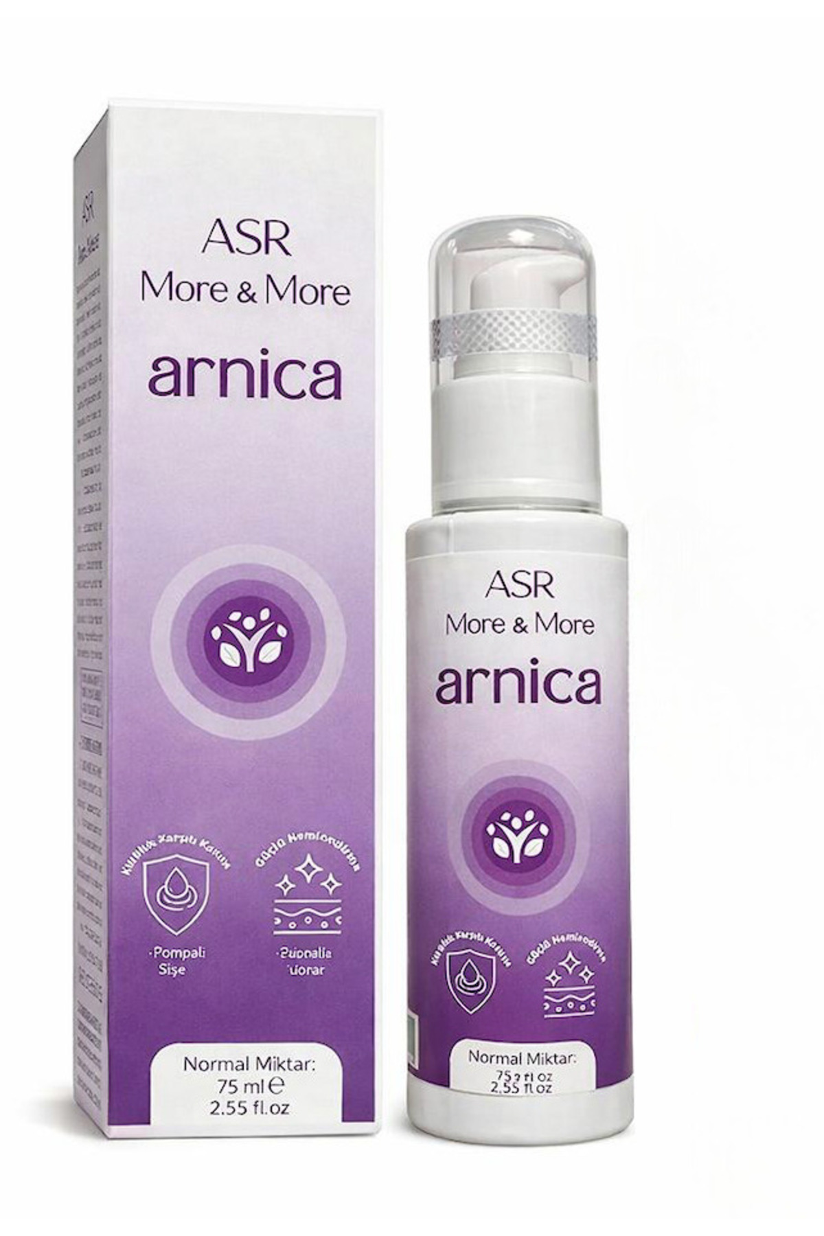 ASR ARNİCA KREM MORE&MORE (Arnica Montana - Sarı Kantoron - Niasin - Aloe Vera - Yeşil Çay - At Kestanesi )
