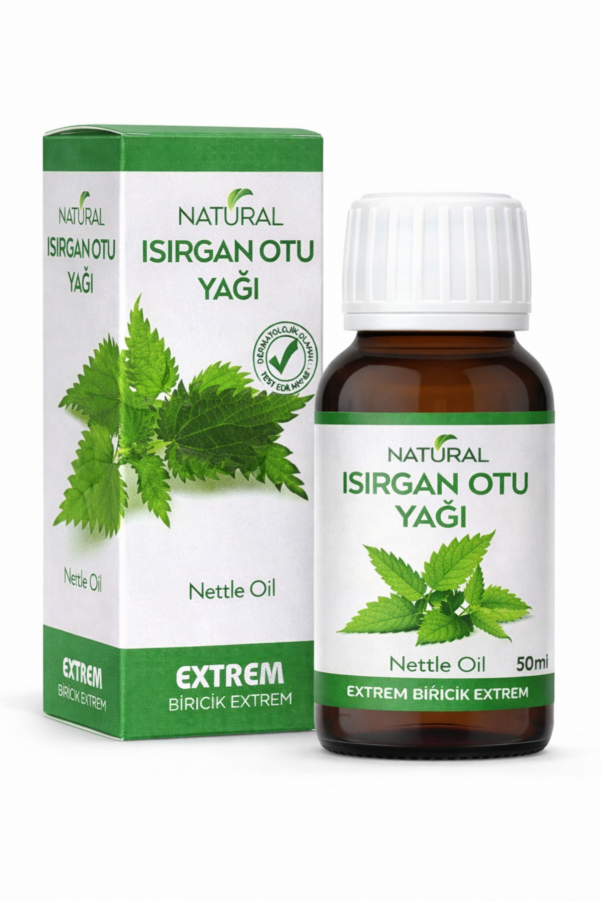 Extrem Isırgan Otu Yağı Saç Bakım Yağı 50ml - Saç Dökülmesine Karşı Hızlı Saç Uzatma Bakım Yağı