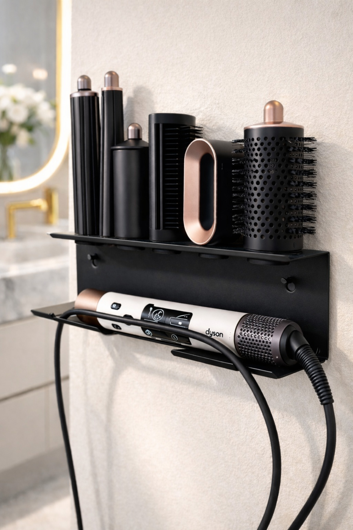 VENON Dyson Düzenleyici ❤️Siyah Saç Makinesi Aparat Airwrap Multistyler Saç Makine Düzleştirici Stand