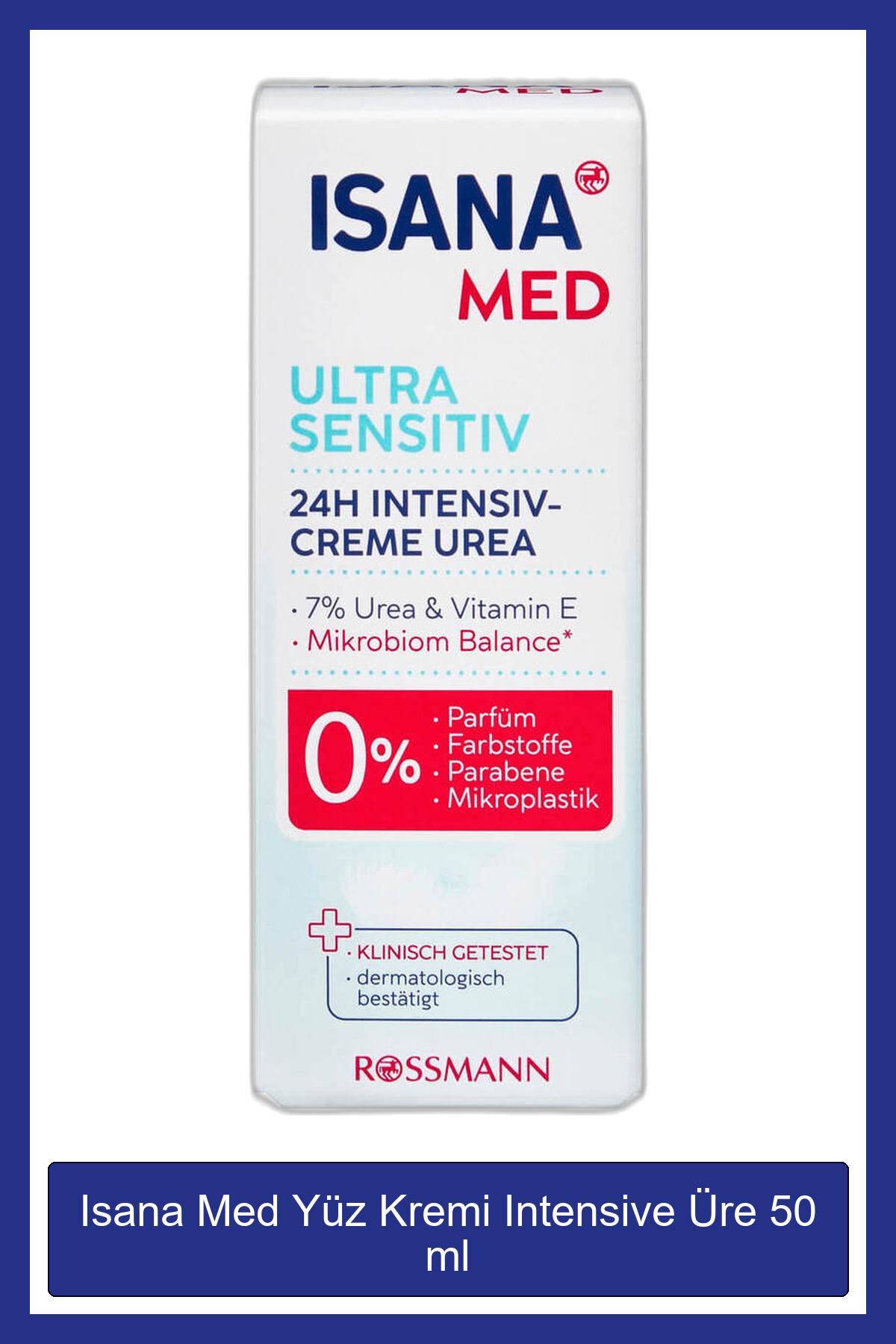 ISANA Med Yüz Kremi Intensive Üre 50 ml