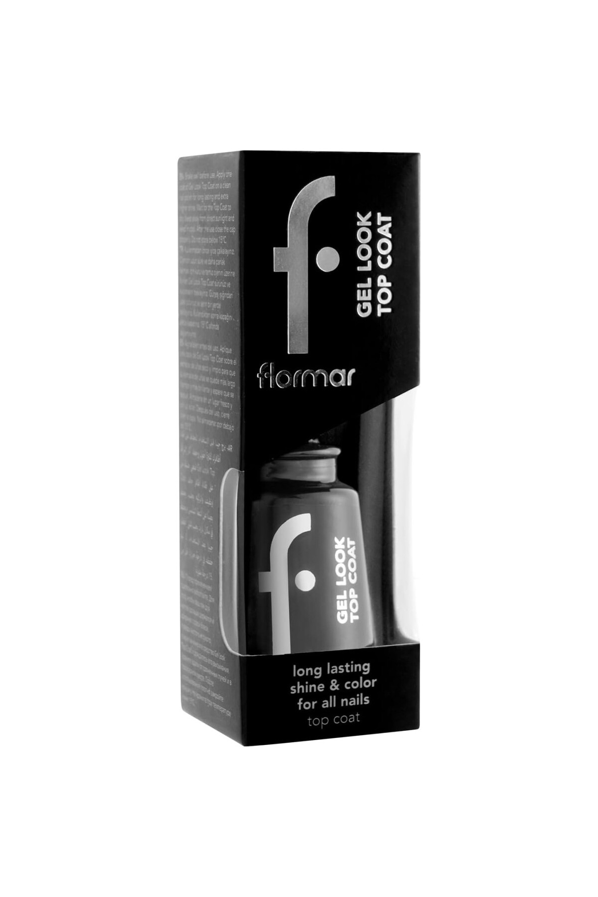 AyrStore Jel Görünüm Veren Son Kat Tırnak Cilası - Gel Look Top Coat - 000