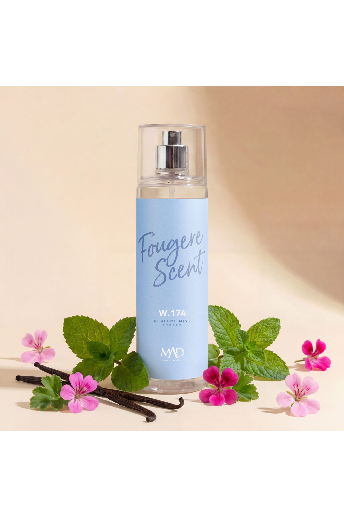 Mad Parfüm Mad W174 200 ml Erkek Perfume Mist - Body Mist