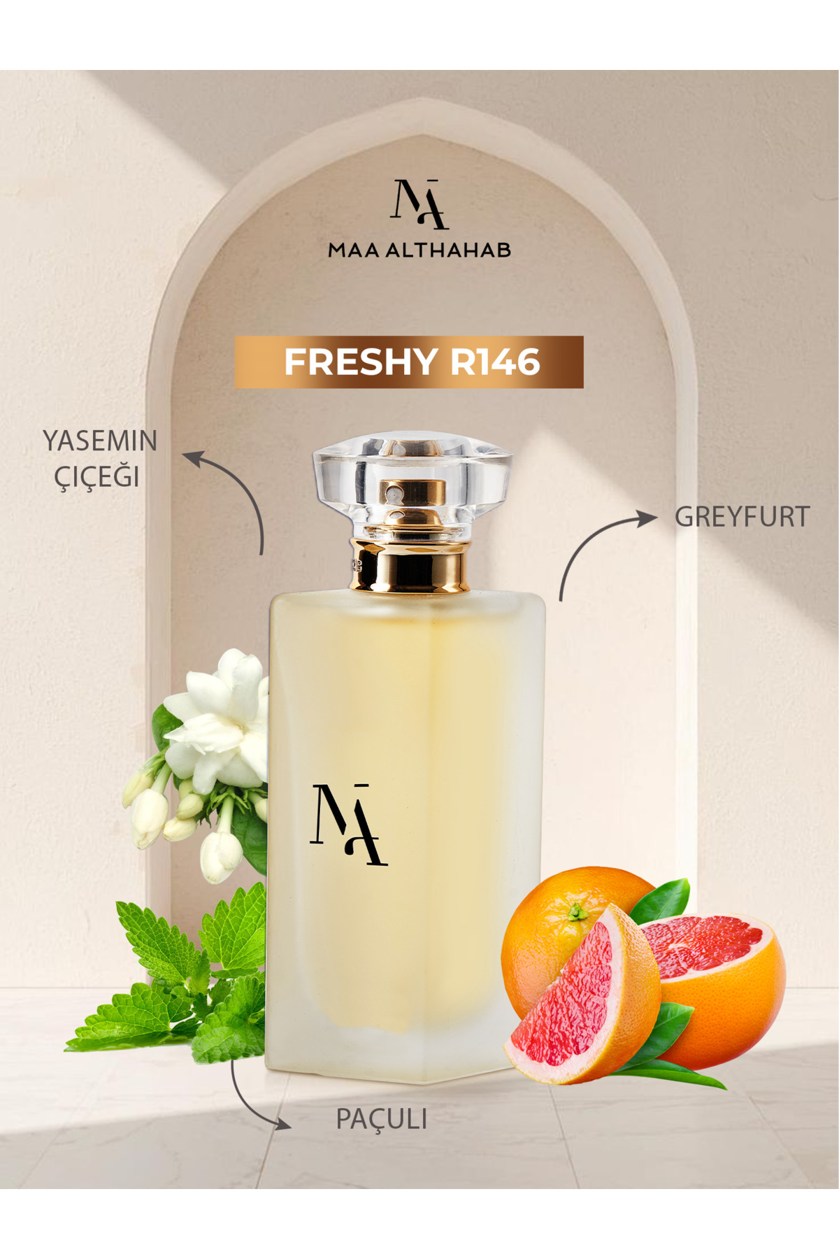 Maa Althahab R146 Fresh Unisex Parfümü 100 ml
