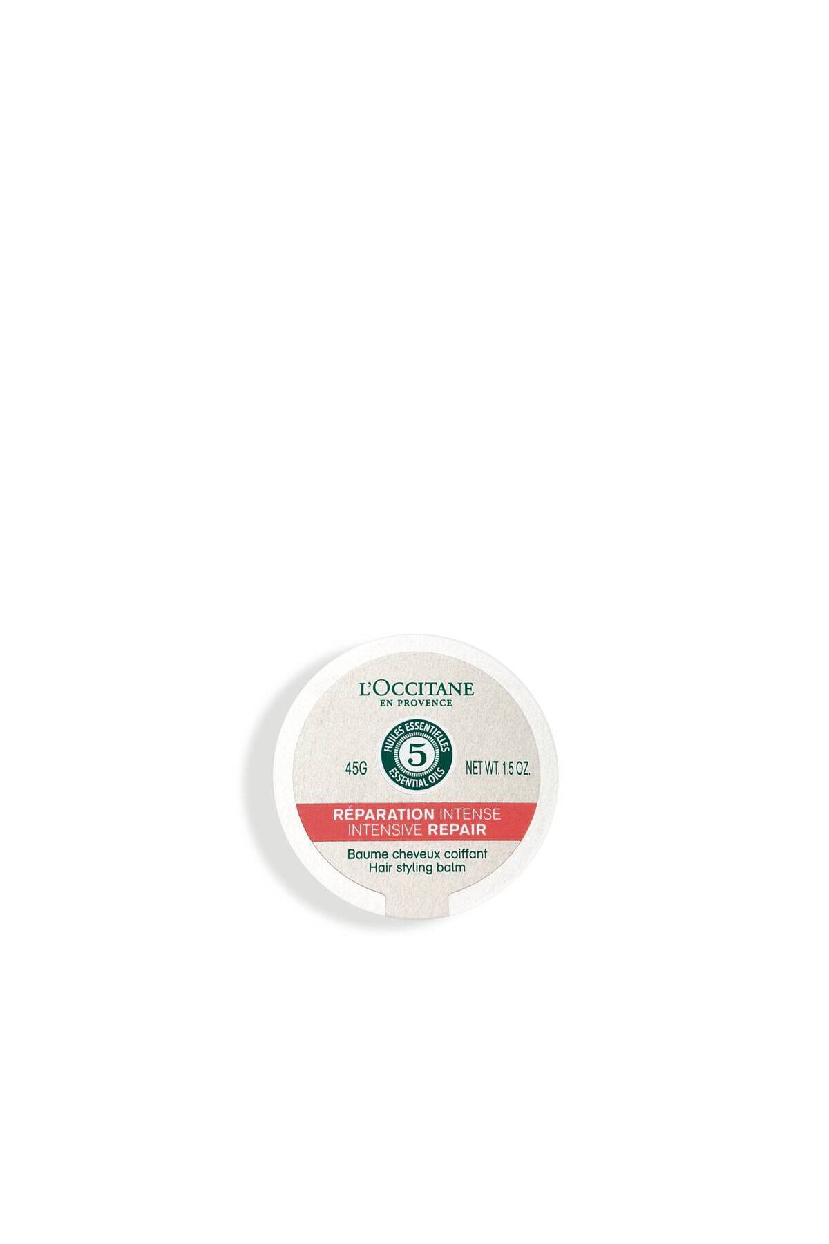 L'Occitane Onarıcı Saç Şekillendirici Balm, 5 Esansiyel Yağ İçeren, 45 g