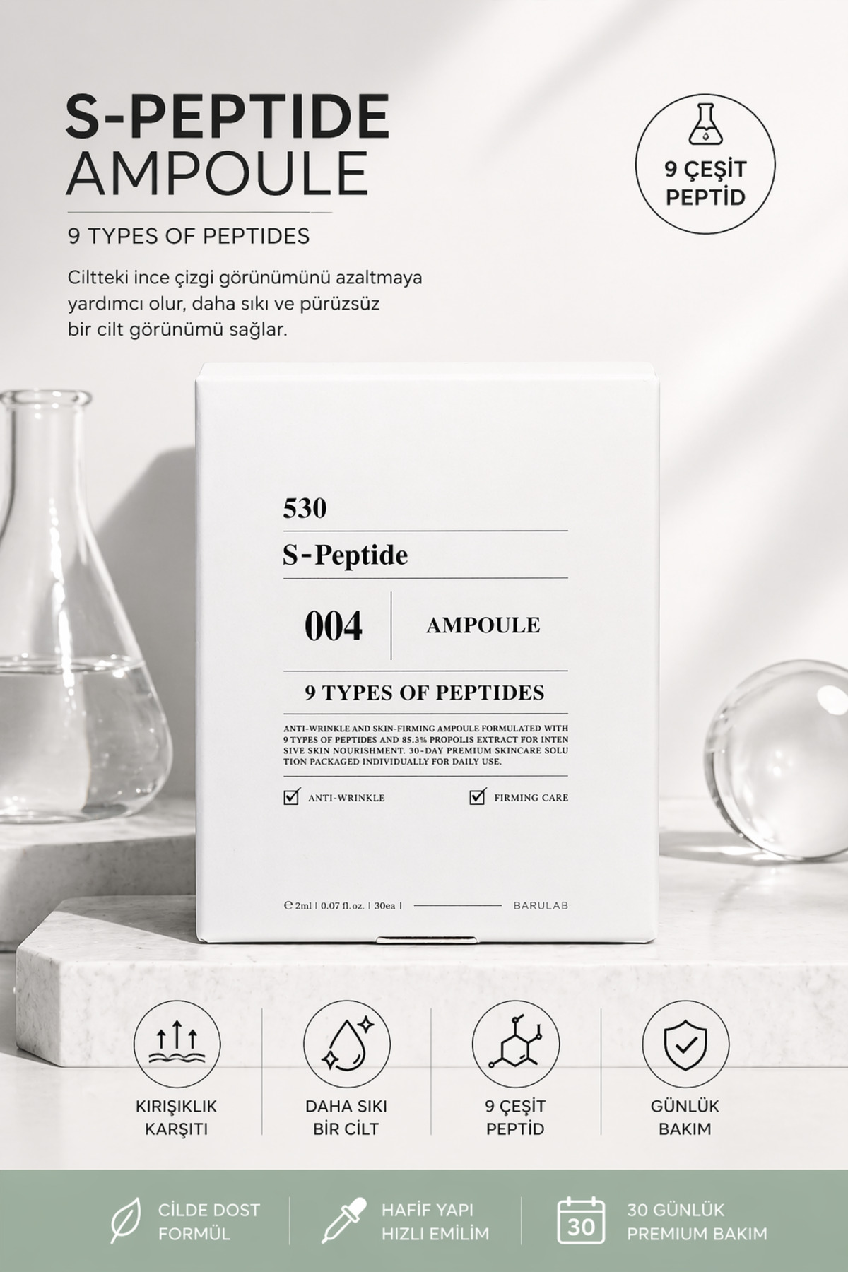 Barulab 530 S-peptide Ampoule 60ml | Yeni Tasarım