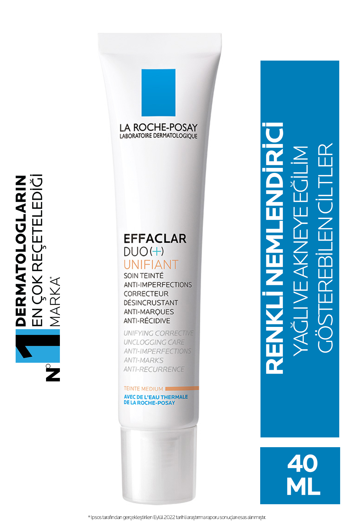 La Roche Posay Effaclar Duo+ Unifiant Medium 40 ml