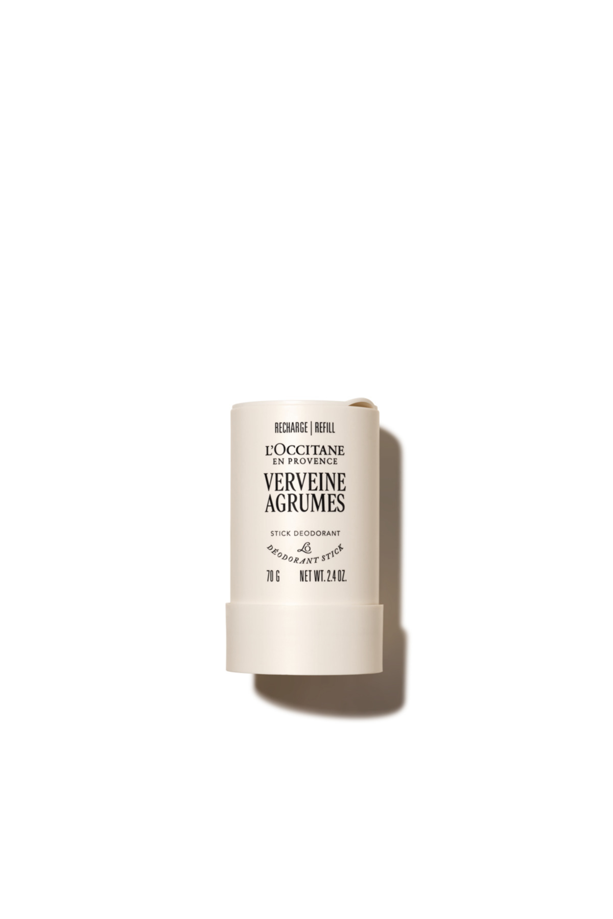 L'Occitane Citrus Verbena Stick Deodorant Refill - Yedek, Unisex, Mine Çiçeği, Limon ve Greyfurt Özlü, 70 g