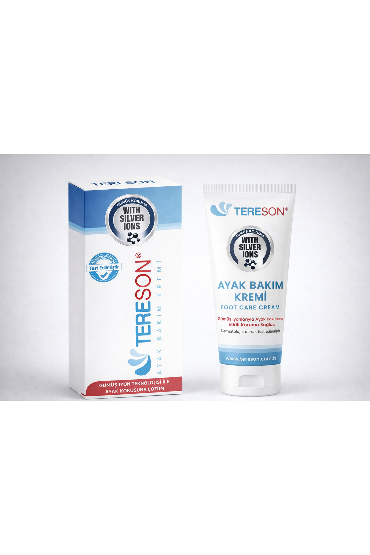 Tereson Koku Karşıtı Ayak Bakım Kremi 50 Ml (gümüş Iyon Korumalı )