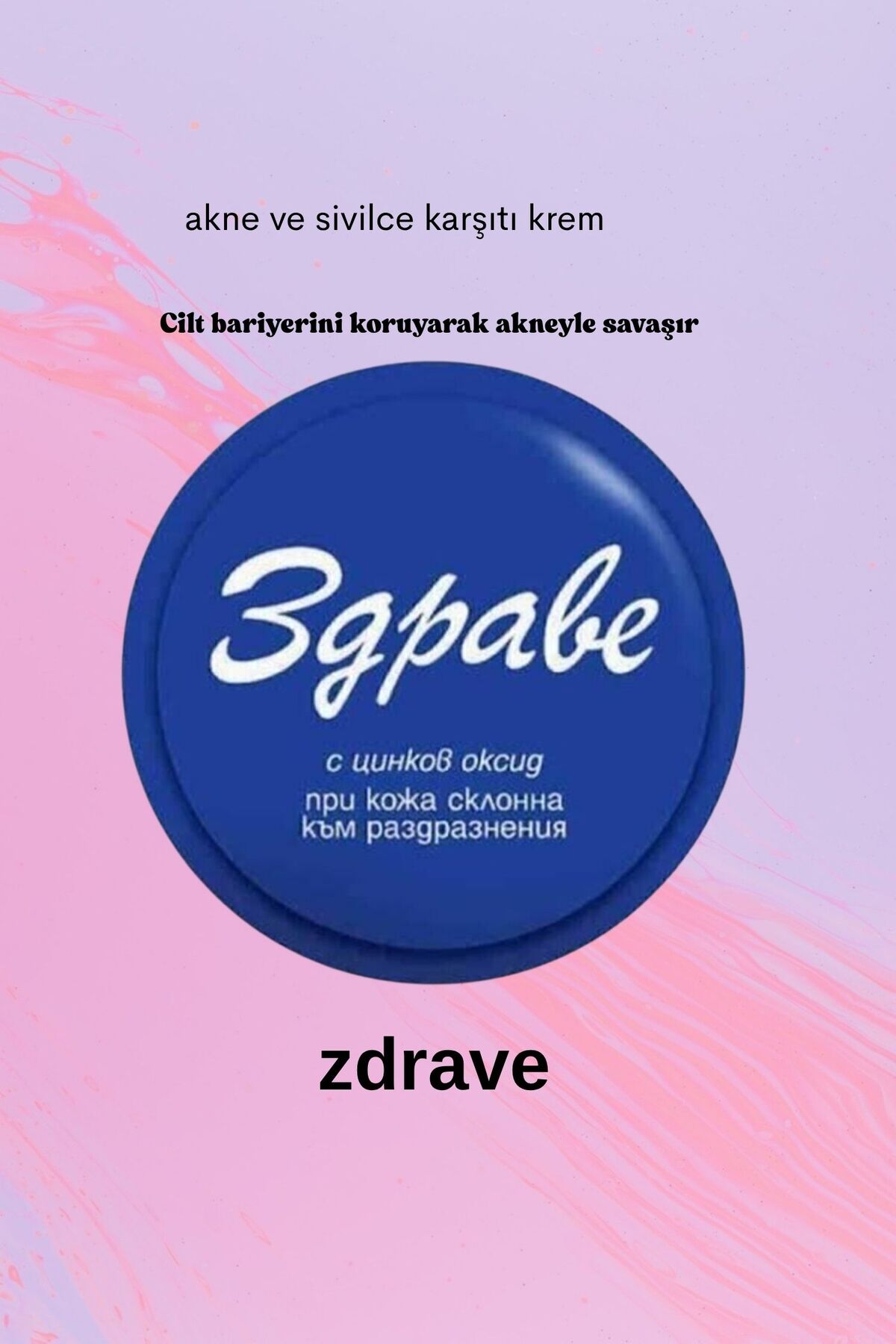 ZDRAVE Sivilce Leke Ve Siyah Nokta Önleyici Bulgar Kremi
